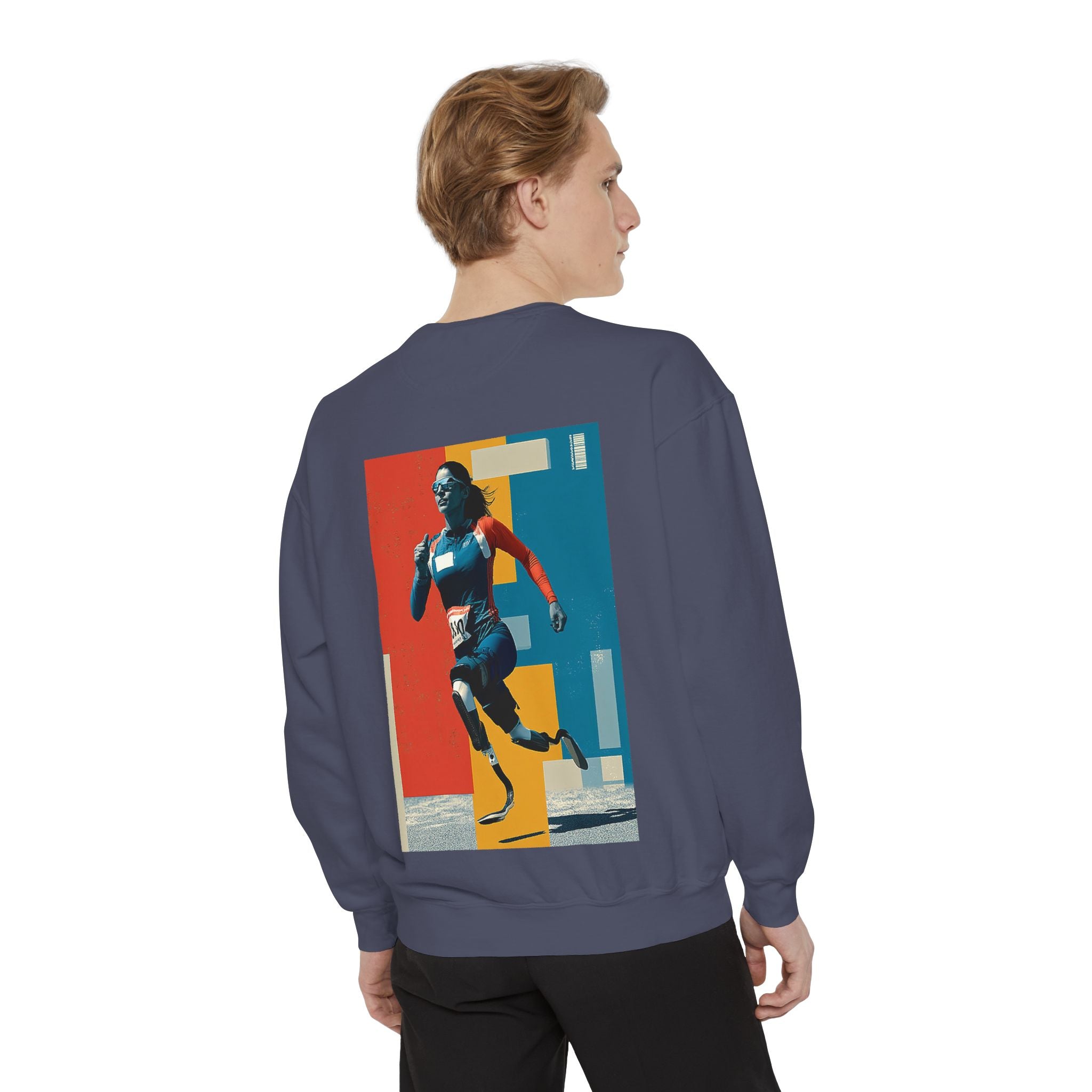 Inspirational Unisex Sweatshirt - Motivational Sports Course Design | Perfect for Coaches, Athletes, Gifts, Casual Wear, and Events