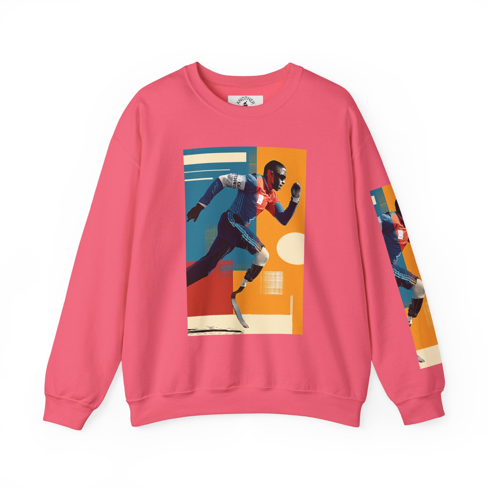 Inclusive Course Sports Themed Sweatshirt for Empowerment, Unisex Heavy Blend Crewneck, Inspirational Gift for Activists