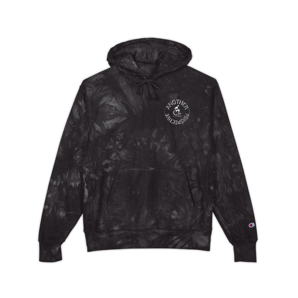Unisex Tie-Dye Hoodie with Embroidery, Cozy Casual Wear, Perfect for Gifting, Trendy Hoodie, Everyday Style
