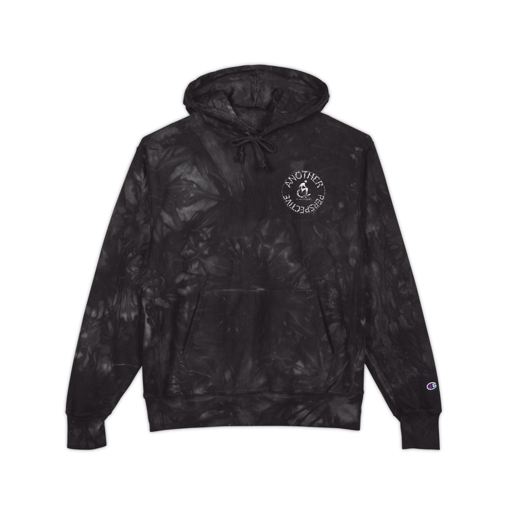 Unisex Tie-Dye Hoodie with Embroidery, Cozy Casual Wear, Perfect for Gifting, Trendy Hoodie, Everyday Style