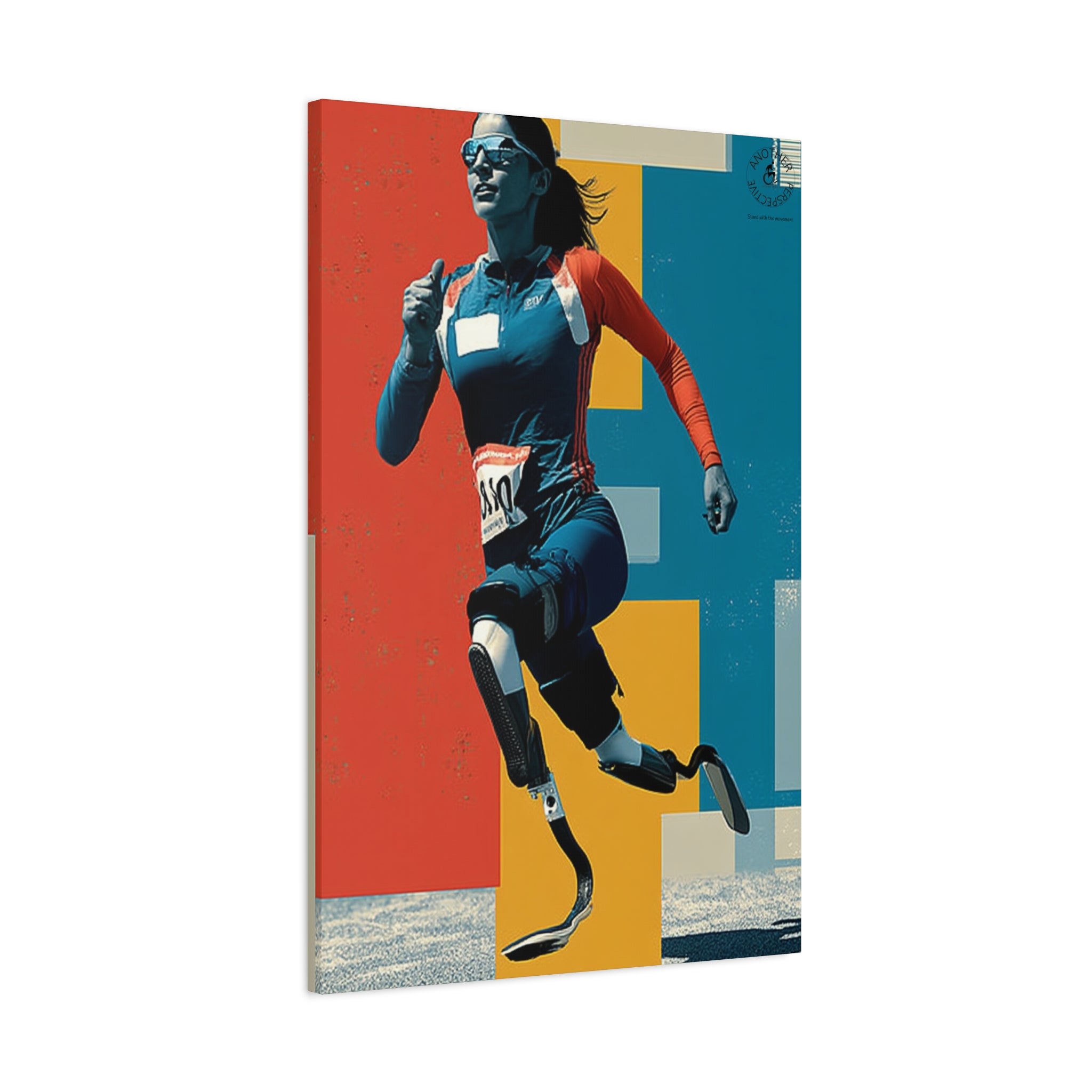 Empowering  Athlete Course Canvas Art, Inspirational Wall Decor, Motivational Home Decor, Unique Gift for Sports Enthusiasts, [...]