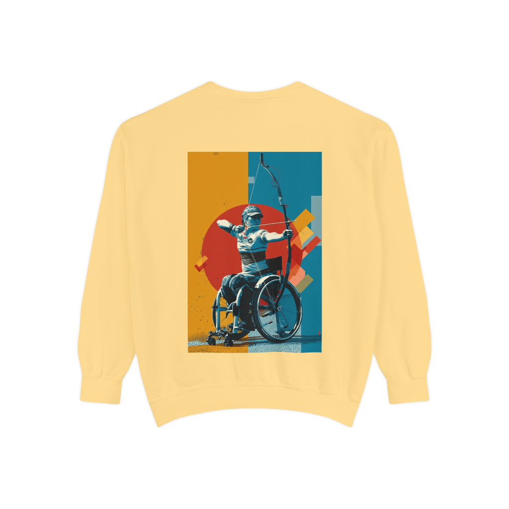 Inspirational Unisex Sweatshirt - Motivational Sports Tennis Design | Perfect for Coaches, Athletes, Gifts, Casual Wear, and Events