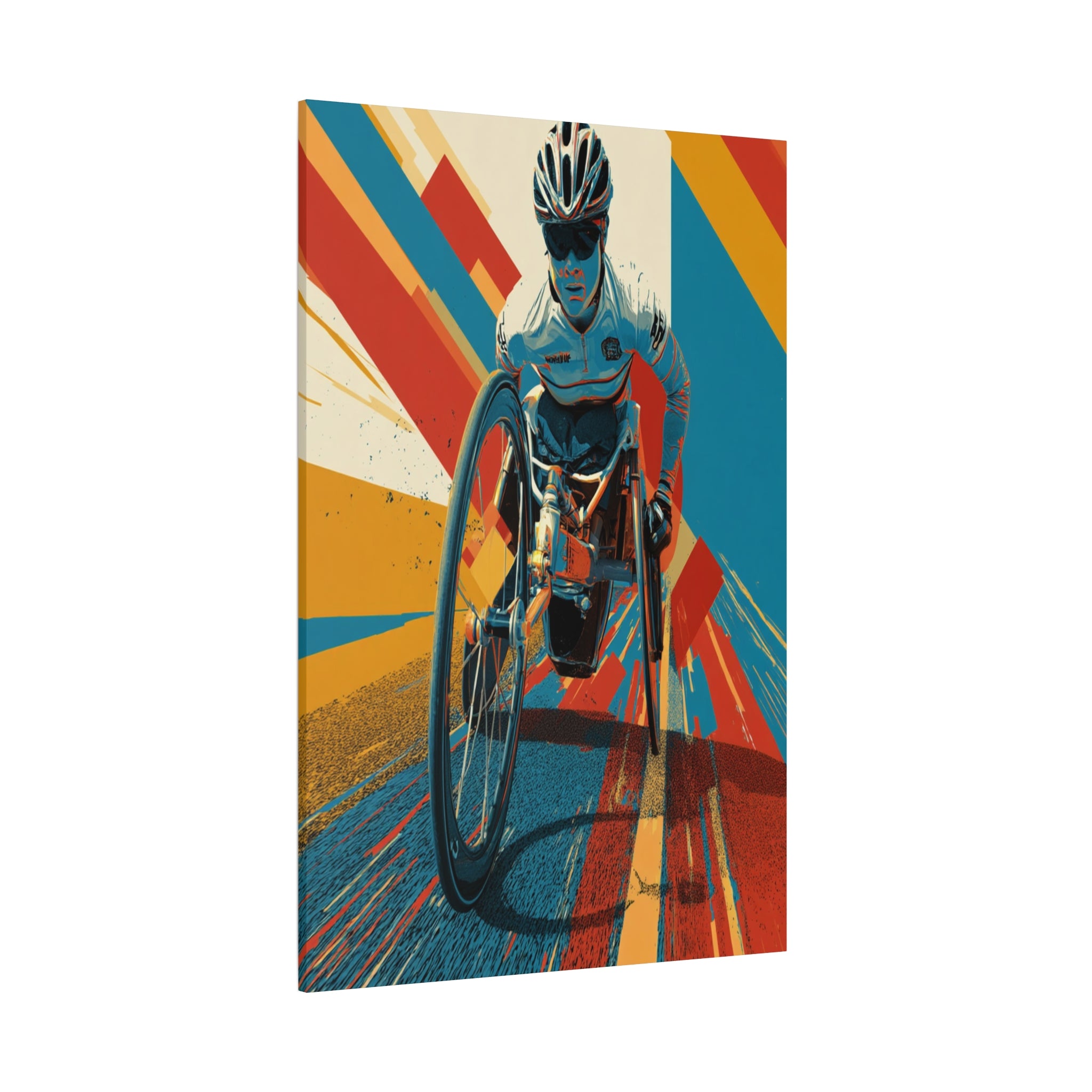 Empowering Wheelchair Athlete Canvas Art, Inspirational Wall Decor, Motivational Home Decor, Unique Gift for Sports Enthusiasts, [...]