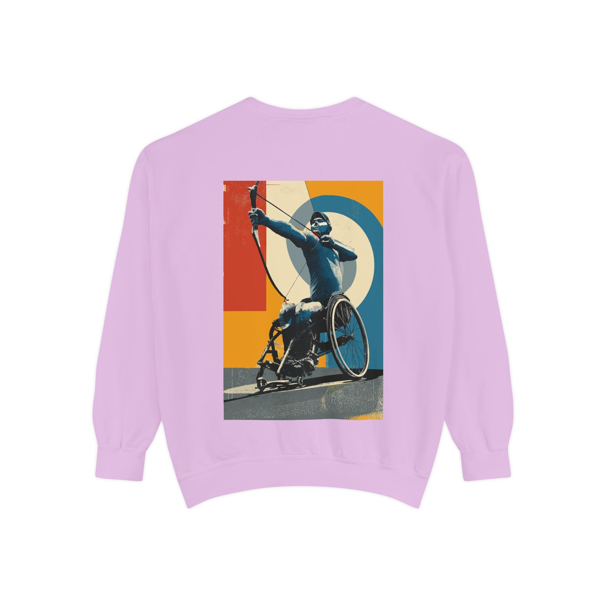 Inspirational Unisex Sweatshirt - Motivational Sports Archery Design | Perfect for Coaches, Athletes, Gifts, Casual Wear, and Events