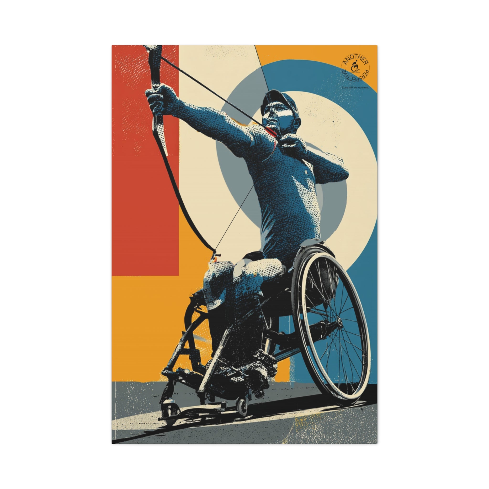 Empowering Wheelchair Archery Canvas Art, Inspirational Wall Decor, Motivational Home Decor, Unique Gift for Sports Enthusiasts, [...]