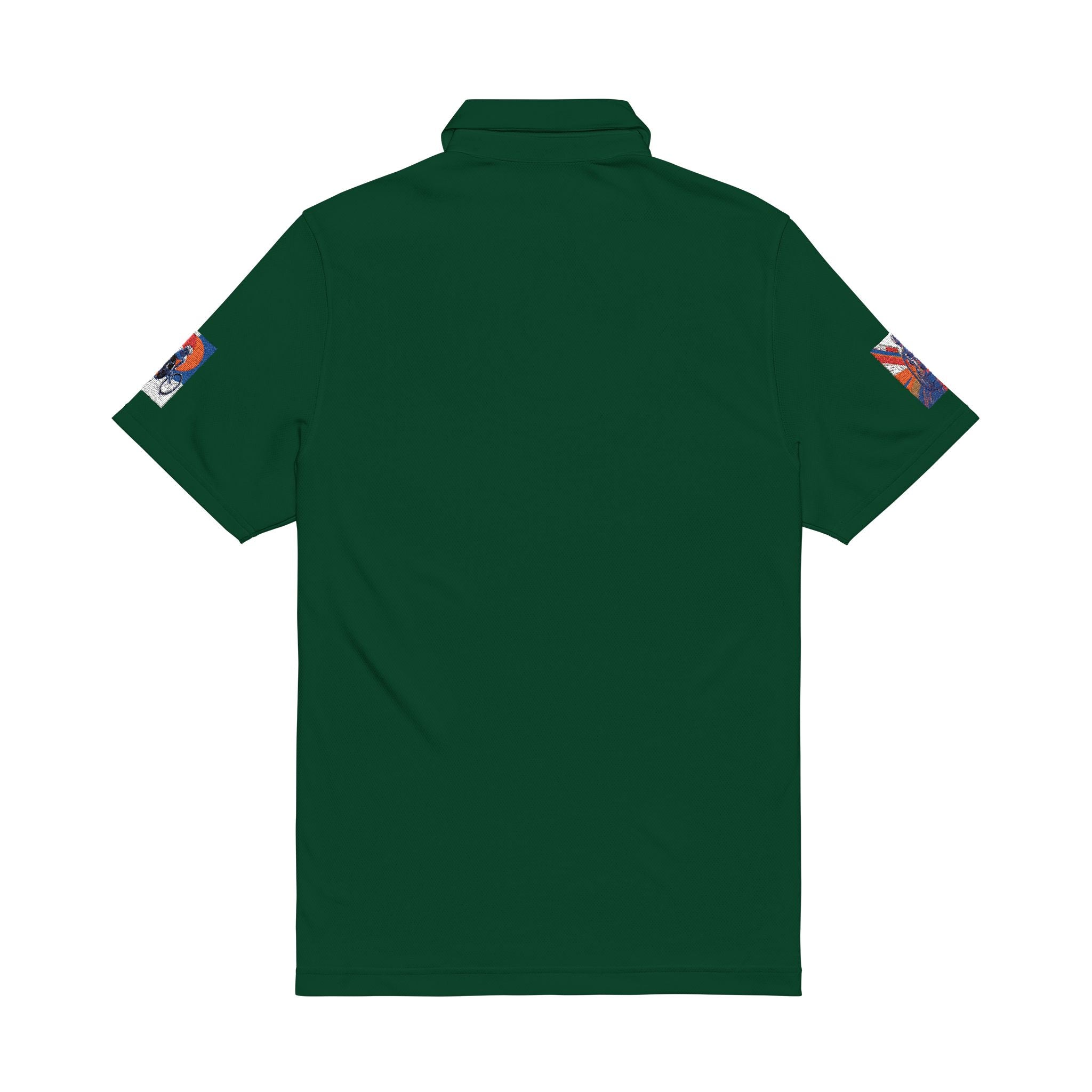 Men's Performance Polo Shirt wheelchair course , Stylish Athletic Wear, Casual Golf Shirt, Great for Summer Outings, Ideal Gift for Dads