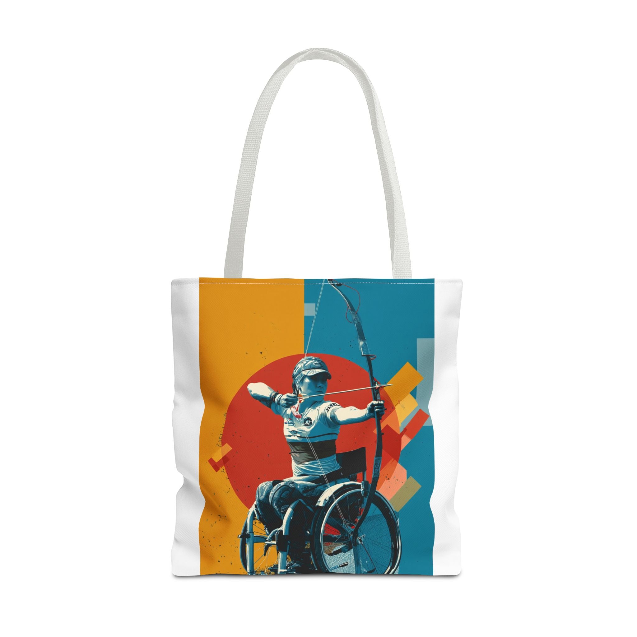 Inspirational Archery Sports Tote Bag | Motivational Gym Bag, Everyday Use, Eco-Friendly Gift, Unique Sporty Design