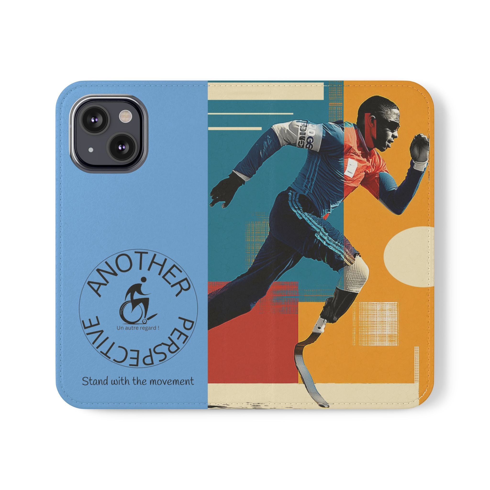 Sporty Flip Case for Athletes Course , Phone Wallet Cover, Stylish Mobile Case, Perfect Gift for Sports Fans, Functional Design