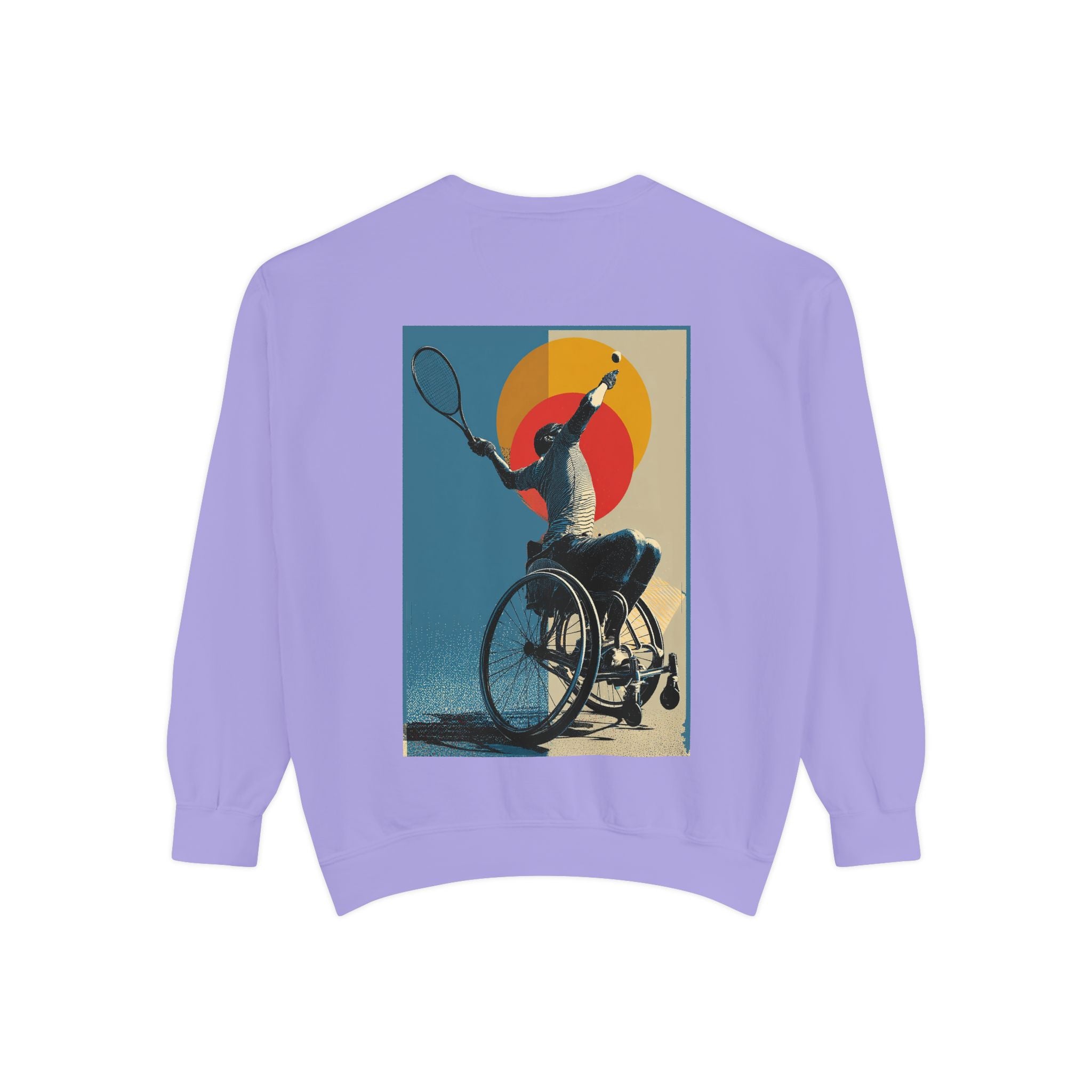 Inspirational Unisex Sweatshirt - Motivational Sports Tennis Design | Perfect for Coaches, Athletes, Gifts, Casual Wear, and Events
