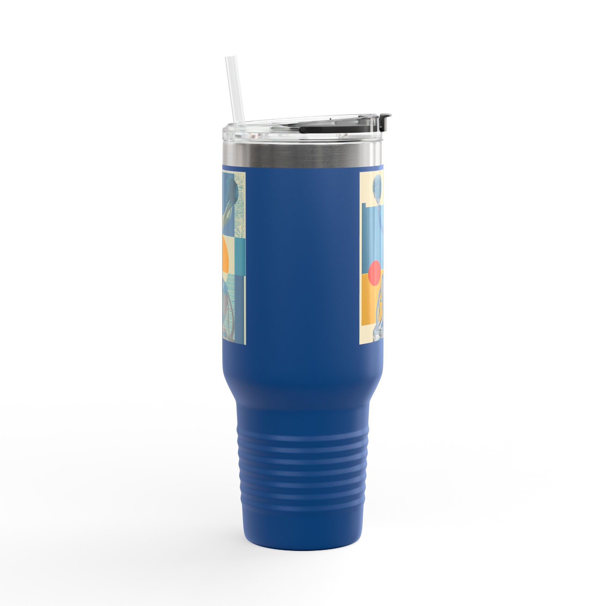 Vibrant Insulated Travel Mug, 40oz | Stylish Drinkware for Outdoor Adventures, Sports, Travel, Gifts