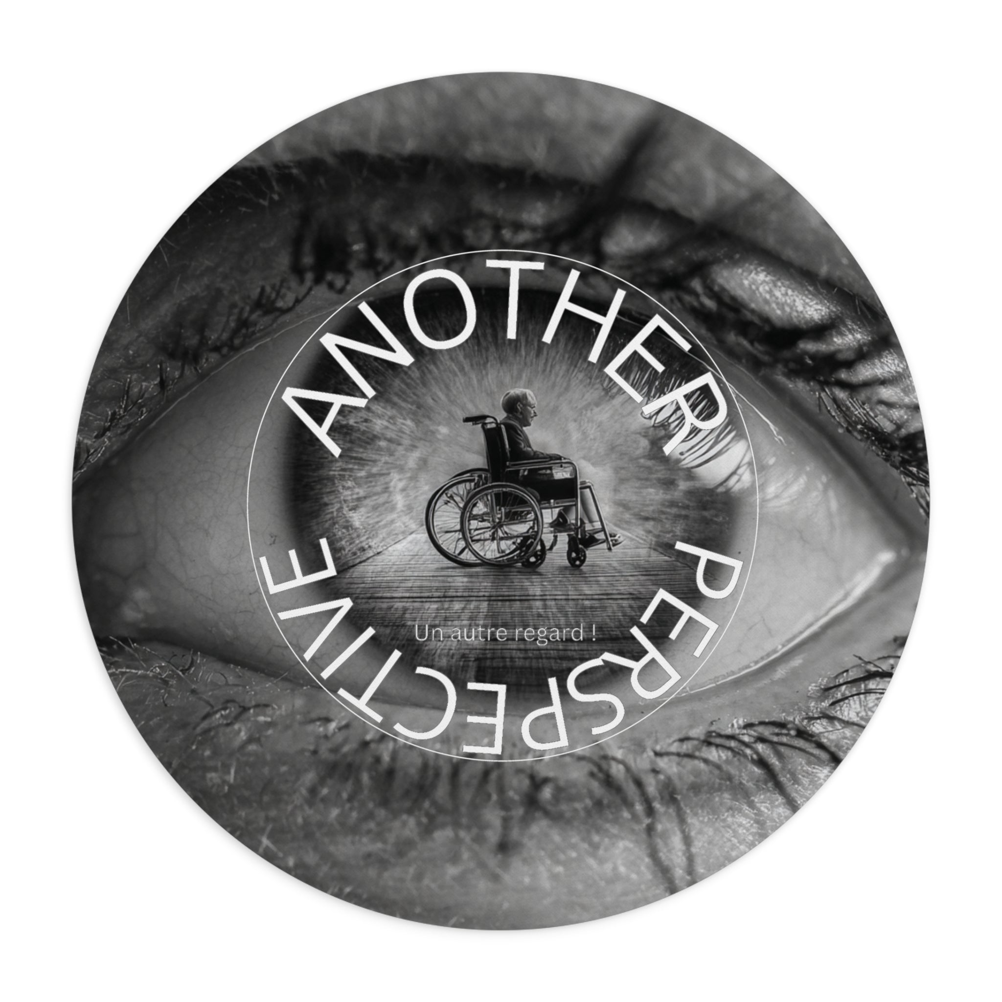 Empowering Perspective Mouse Pad, Inspirational Gift for Wheelchair Users, Office Desk Decor, Adaptive Technology Accessories, Unique [...]