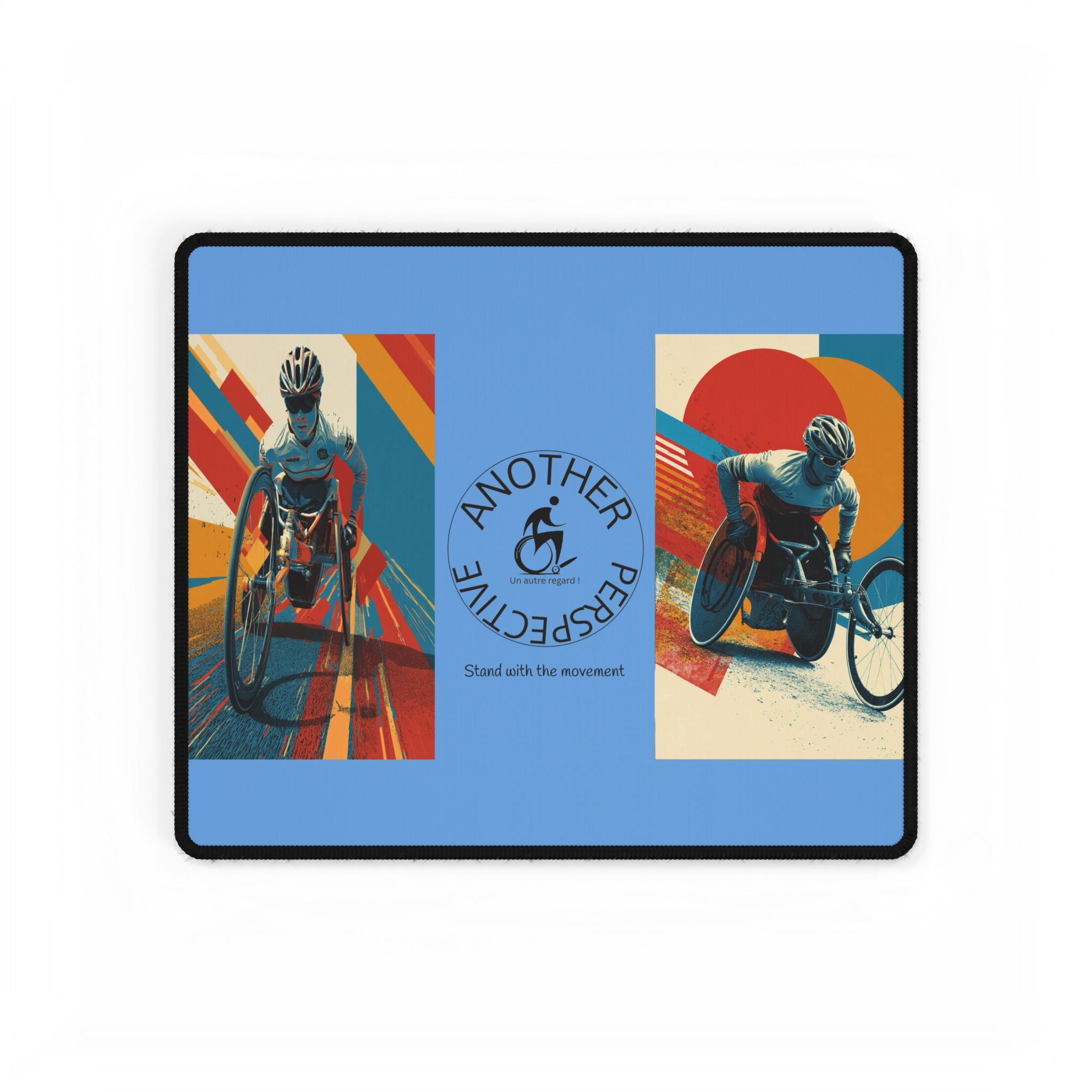 Adaptive Wheelchair Course Desk Mat - Another Perspective | Motivational Workspace Décor, Office Gift, Inspirational Desk Pad, Home Office Decor, [...]