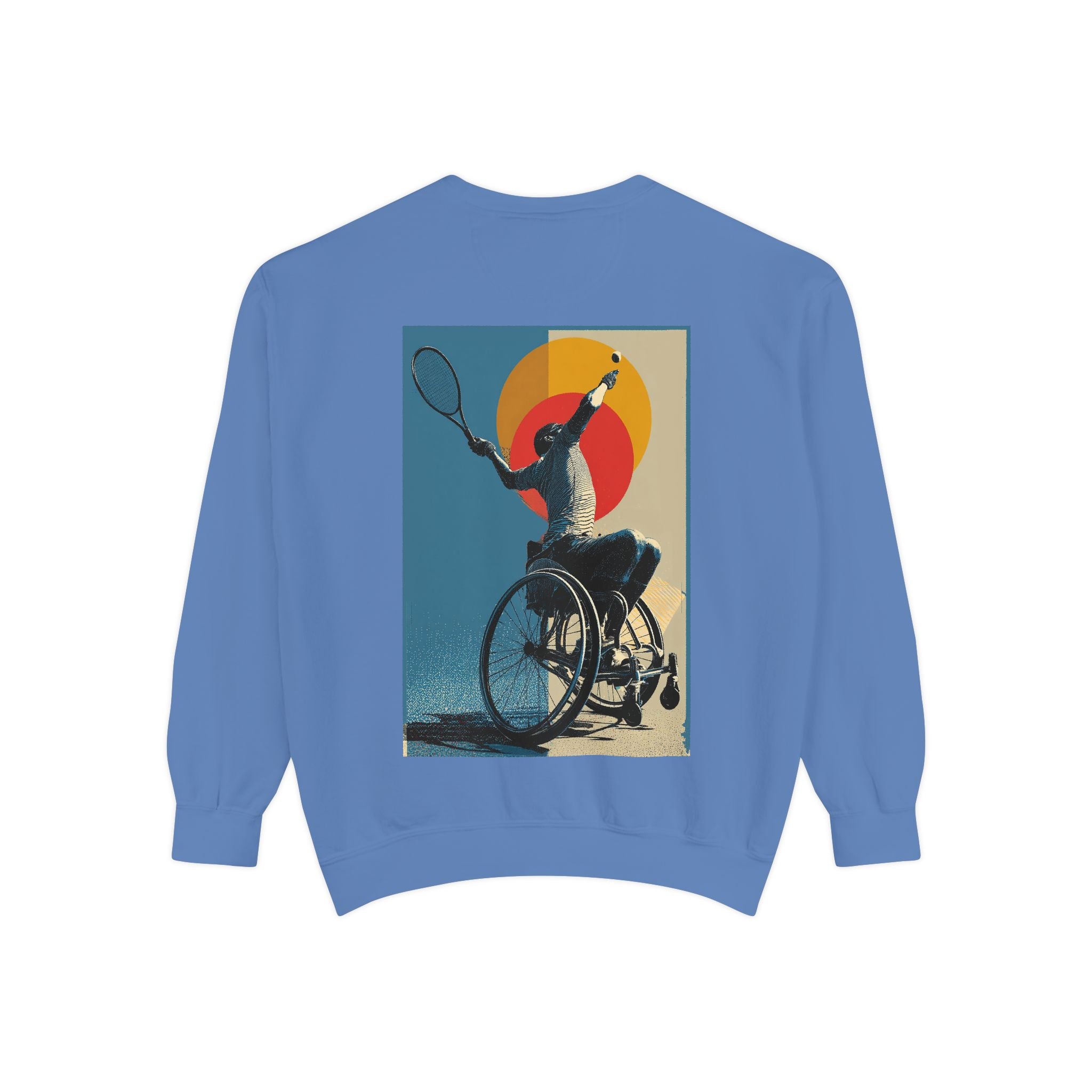 Inspirational Unisex Sweatshirt - Motivational Sports Tennis Design | Perfect for Coaches, Athletes, Gifts, Casual Wear, and Events