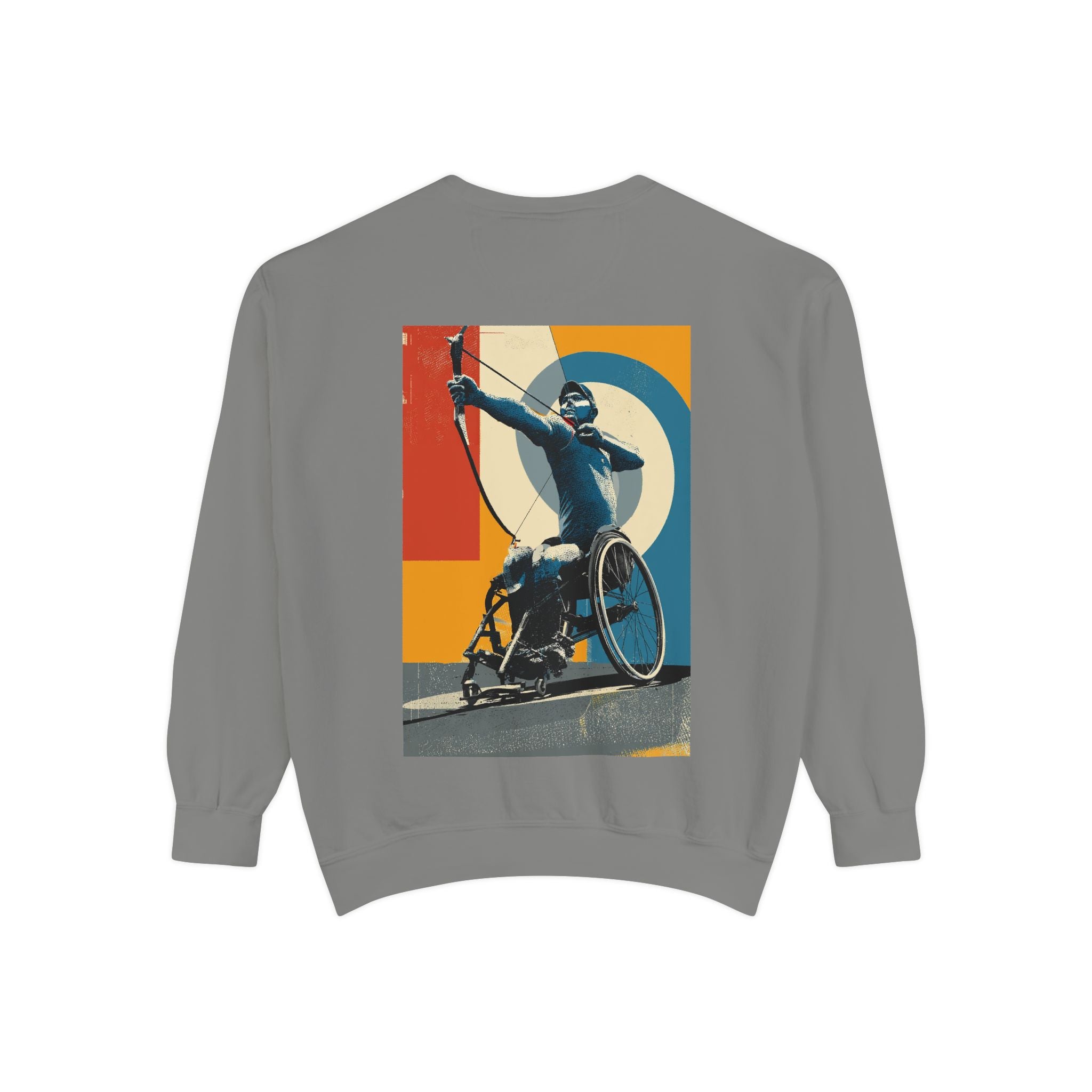 Inspirational Unisex Sweatshirt - Motivational Sports Archery Design | Perfect for Coaches, Athletes, Gifts, Casual Wear, and Events