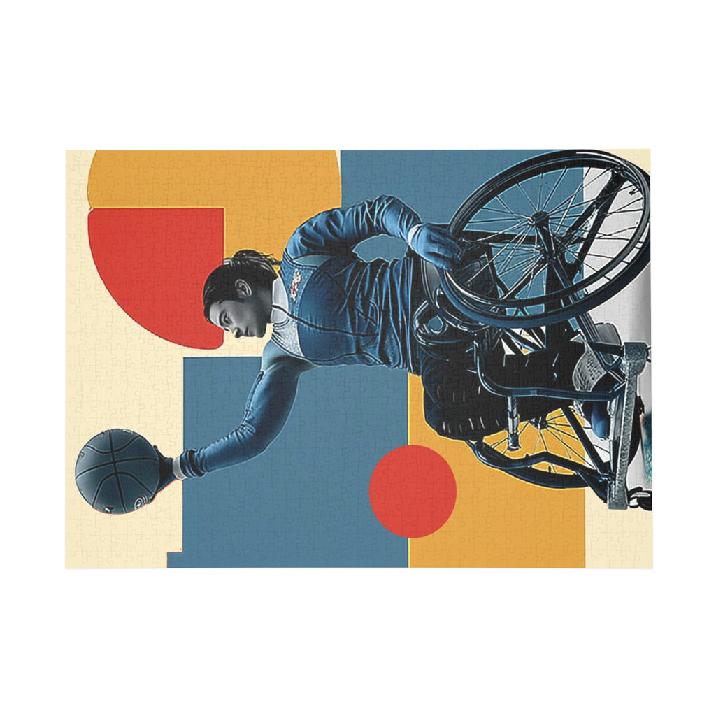 Interactive Basket Enthusiast Puzzle,  500-1000-Piece Jigsaw, Perfect for Gifts, Family Time, Home Decor, Cycling Theme