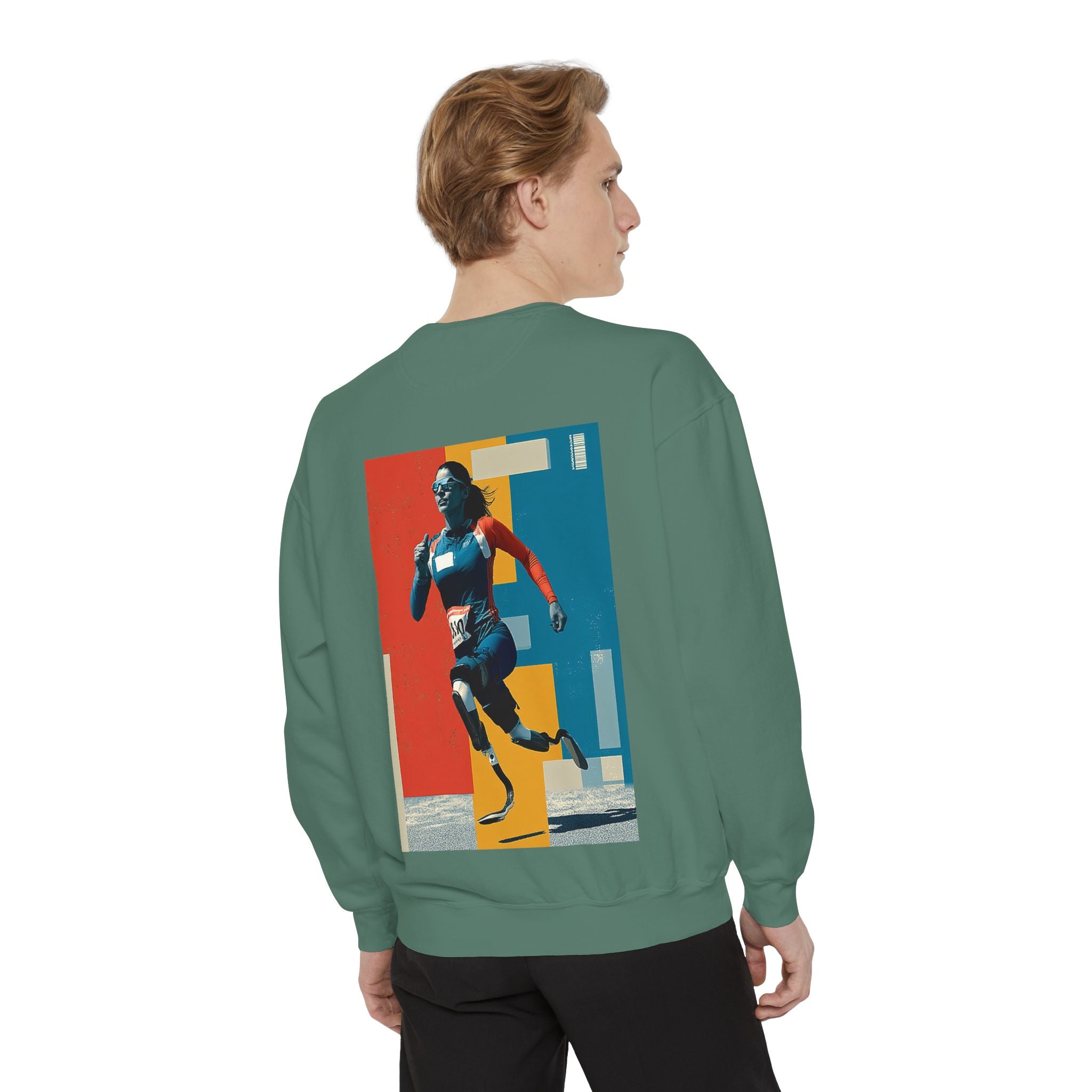 Inspirational Unisex Sweatshirt - Motivational Sports Course Design | Perfect for Coaches, Athletes, Gifts, Casual Wear, and Events