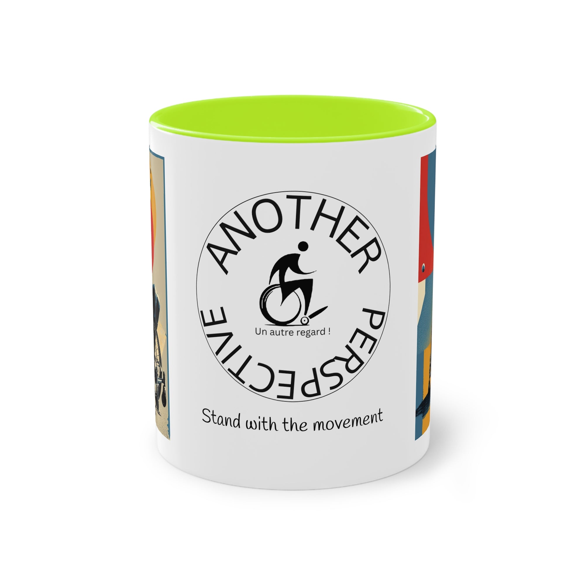 Dynamic Two-Tone Coffee Mug Tennis, Race-inspired Drinkware, Ideal Gift for Athletes, Motivational Morning Caffeine Boost, Sports Lover Cup