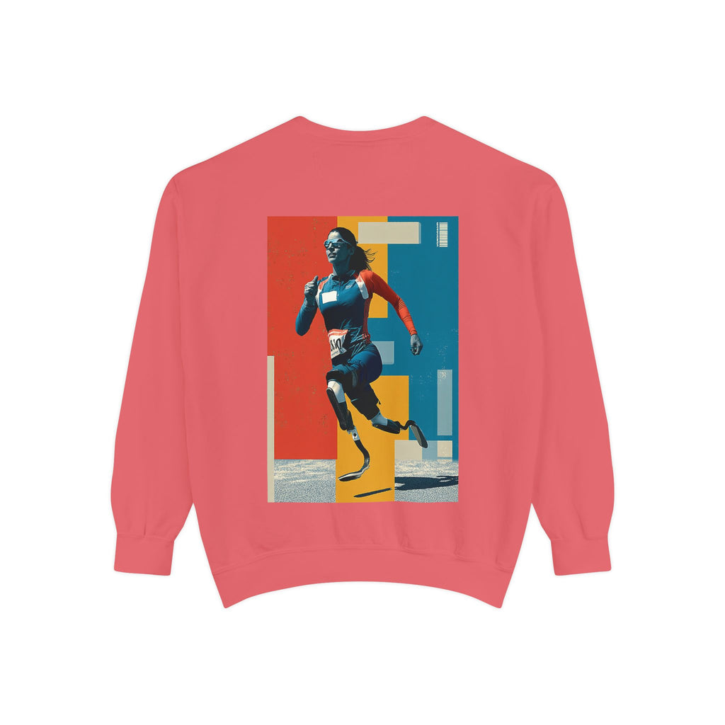 Inspirational Unisex Sweatshirt - Motivational Sports Course Design | Perfect for Coaches, Athletes, Gifts, Casual Wear, and Events