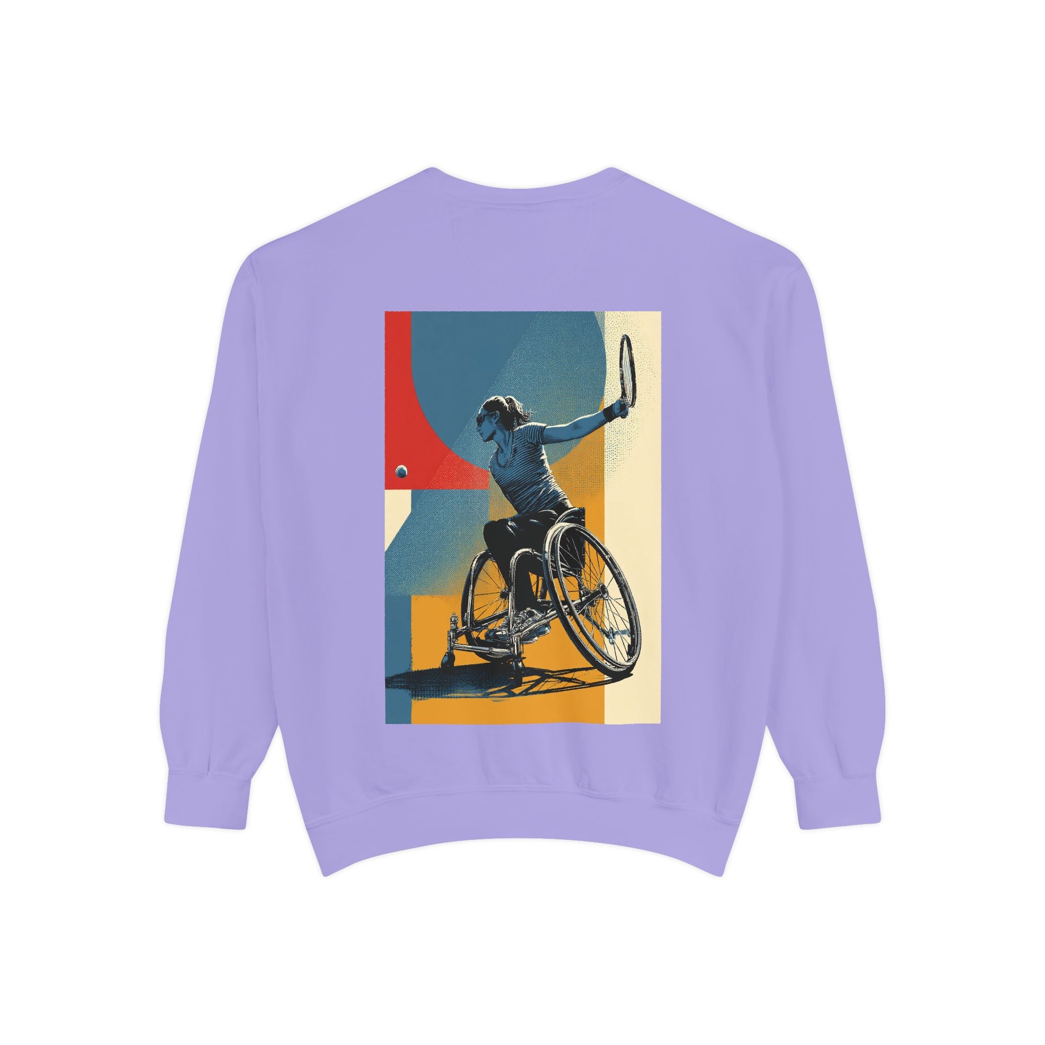 Inspirational Unisex Sweatshirt - Motivational Sports Tennis Design | Perfect for Coaches, Athletes, Gifts, Casual Wear, and Events