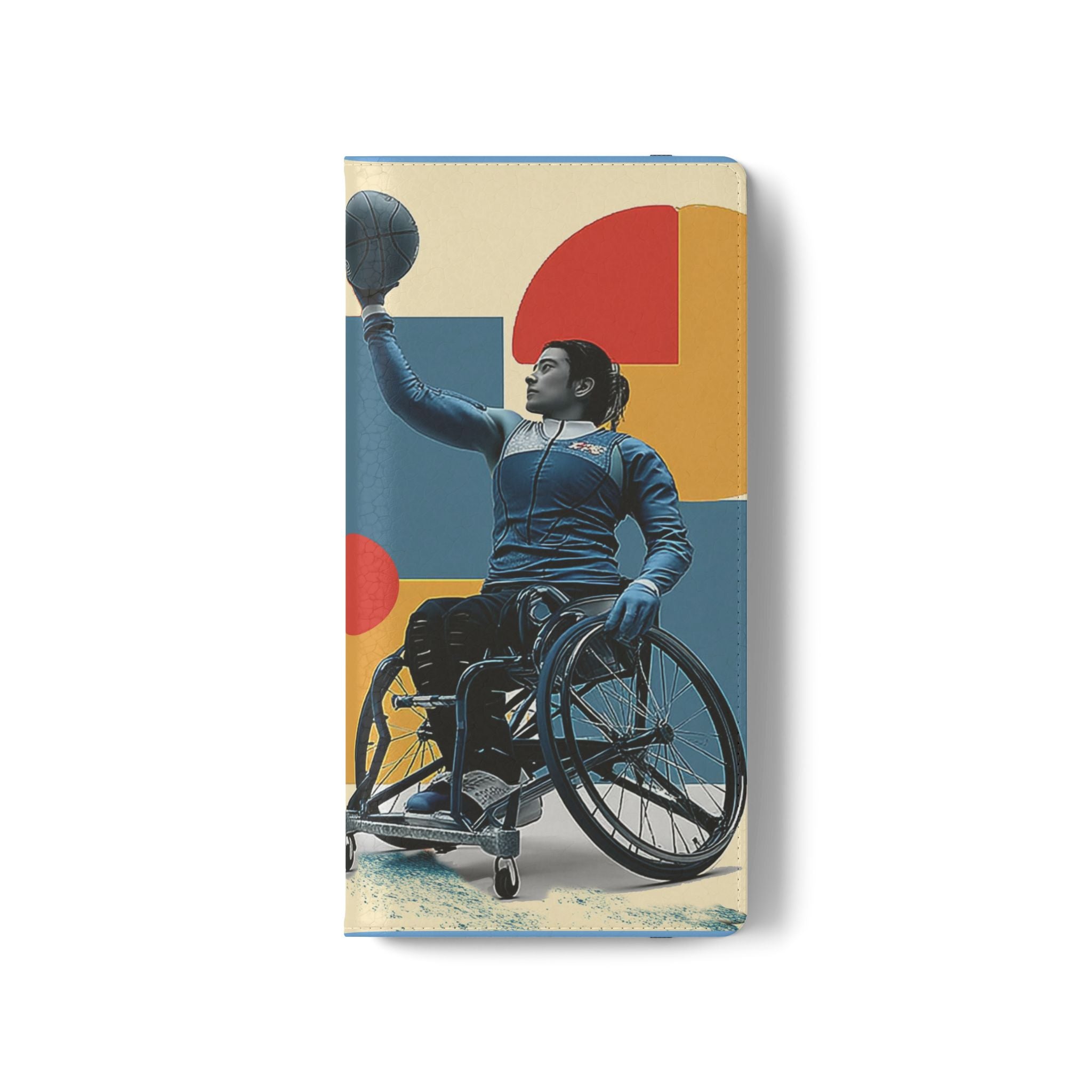 Adaptive Flip Cases for Empowerment, Wheelchair Basketball, Disability Awareness, Inspirational Gifts, Supportive Accessories