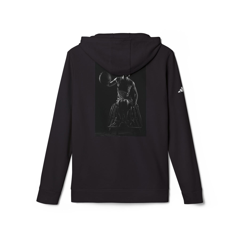 Adaptive Sports Hoodie Basket - Unisex Fleece with Vibrant Design, Ideal for Athletes, Casual Wear, Gifts, Active Lifestyle