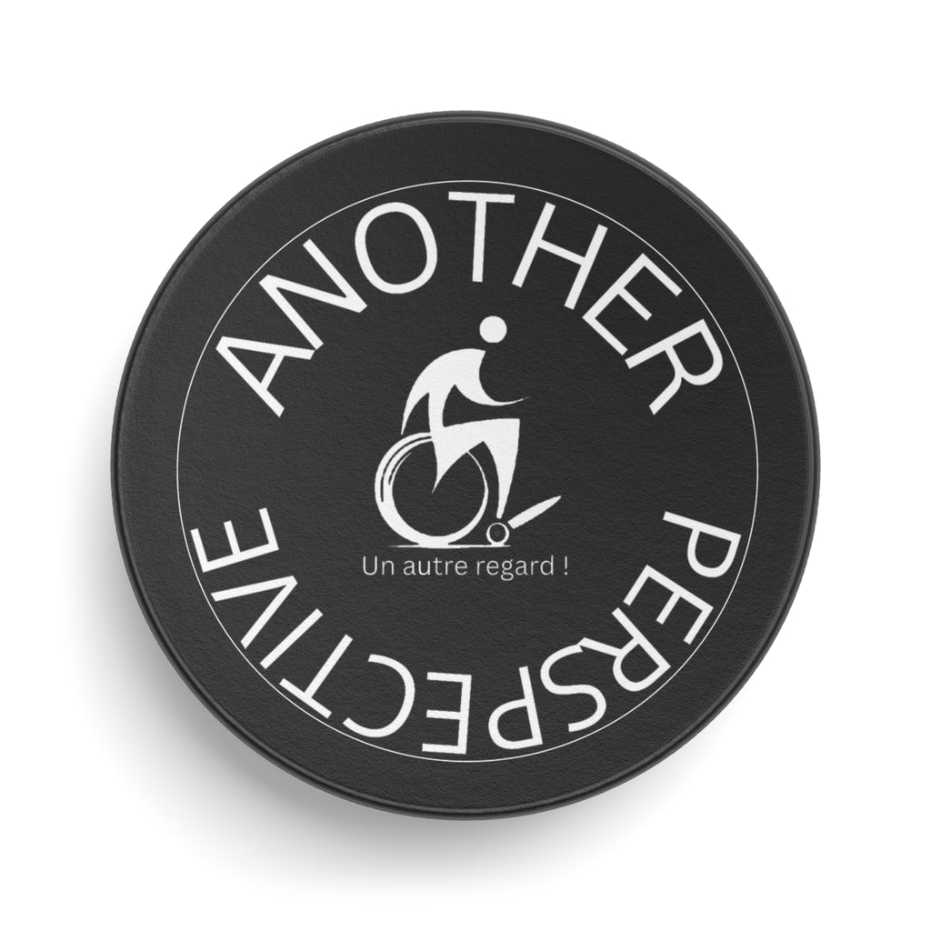 Hockey Puck, Disabled Sports Memorabilia, Adaptive Sports Gift, Unique Hockey Decor, Inclusive Gifts for All