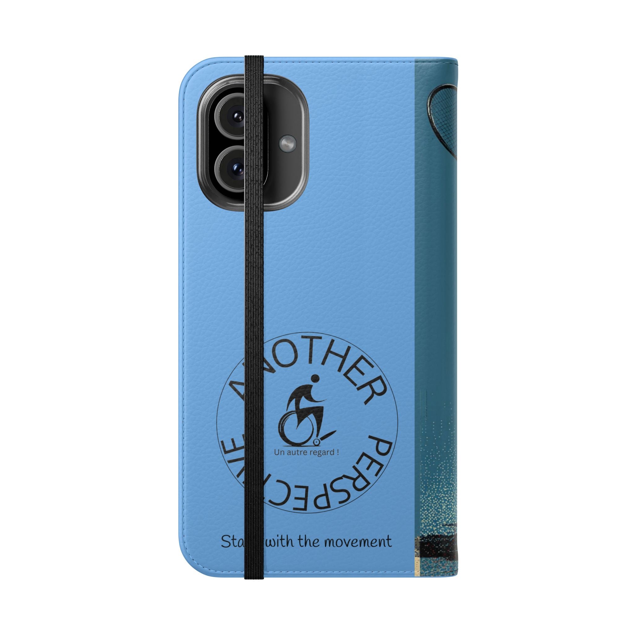 Sporty Flip Case for Athletes Tennis, Phone Wallet Cover, Stylish Mobile Case, Perfect Gift for Sports Fans, Functional Design
