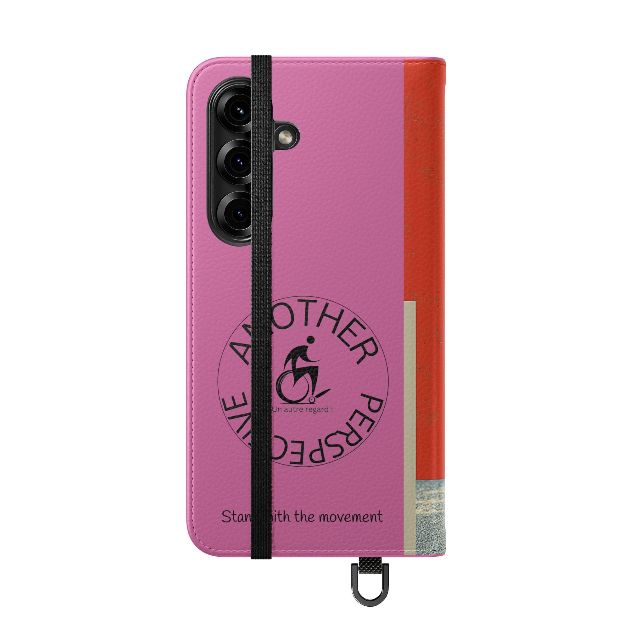 Empowering Flip Cases for Smartphones Course| Stand with the Movement, Stylish Phone Cover, Unique Gift, Inclusive Design, Support Accessibility