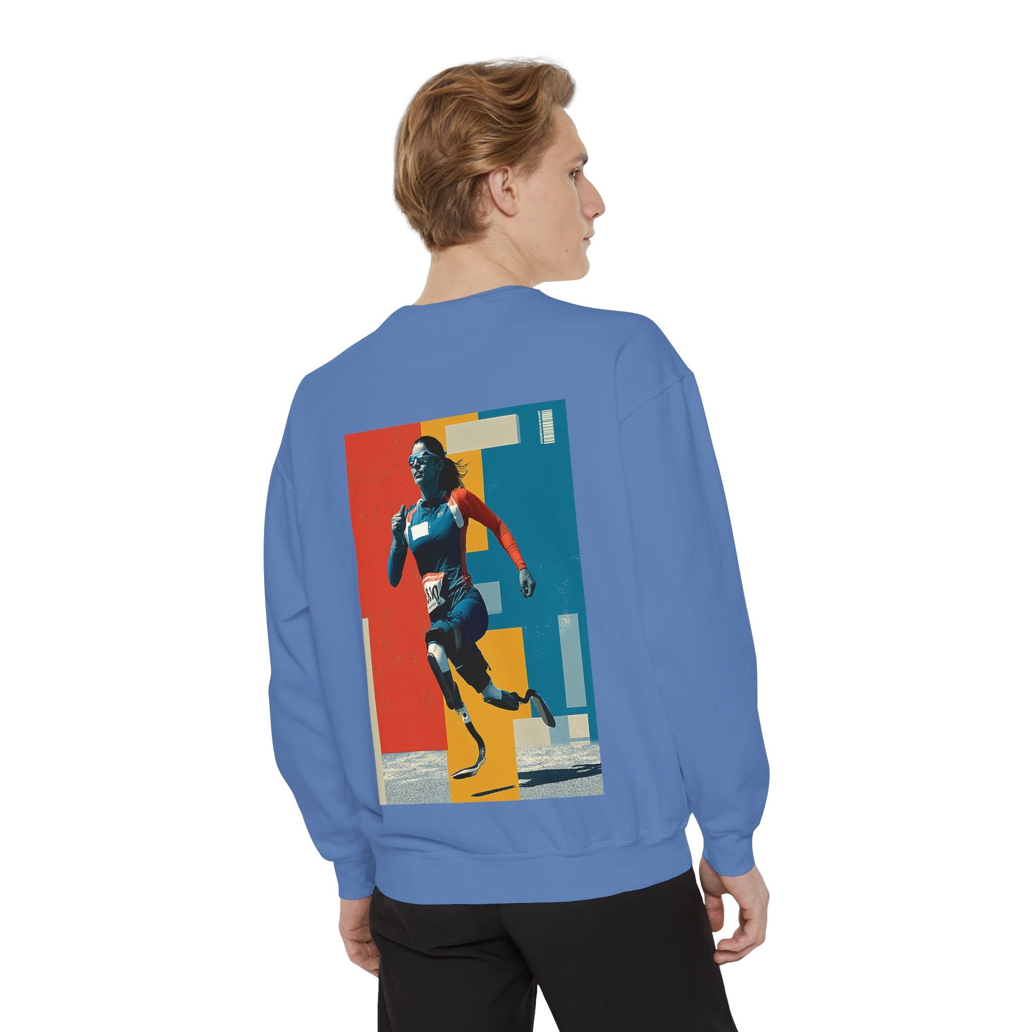 Inspirational Unisex Sweatshirt - Motivational Sports Course Design | Perfect for Coaches, Athletes, Gifts, Casual Wear, and Events