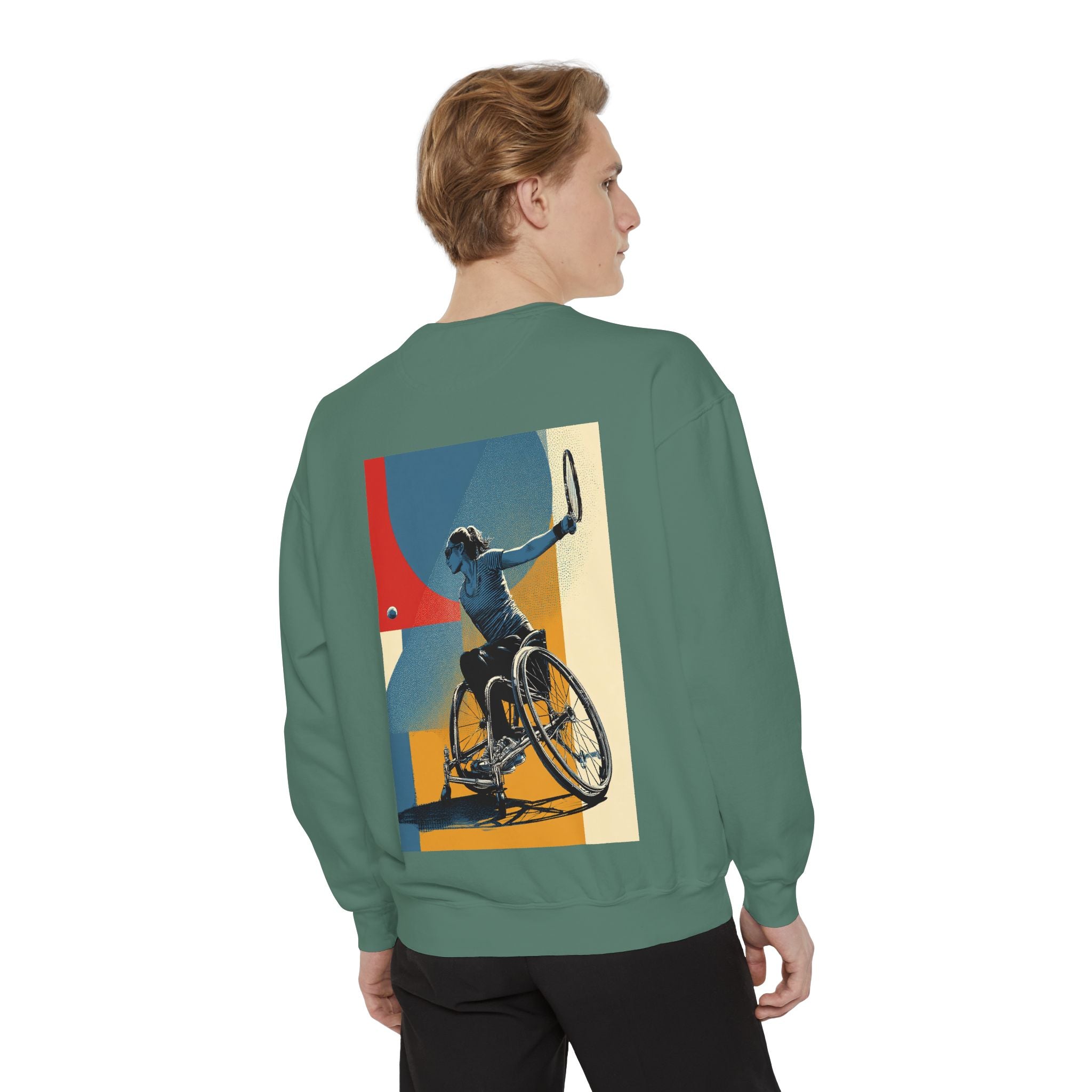 Inspirational Unisex Sweatshirt - Motivational Sports Tennis Design | Perfect for Coaches, Athletes, Gifts, Casual Wear, and Events