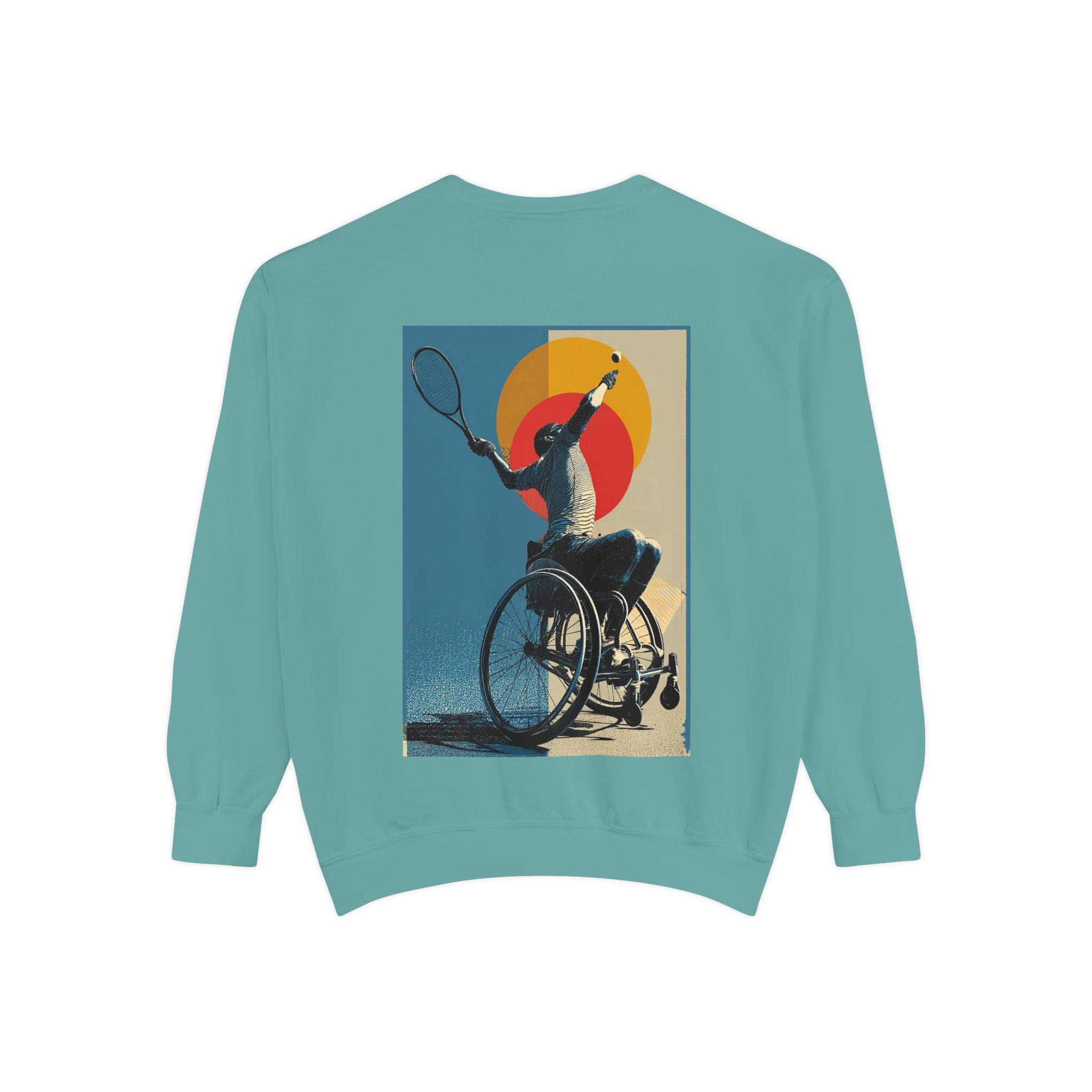 Inspirational Unisex Sweatshirt - Motivational Sports Tennis Design | Perfect for Coaches, Athletes, Gifts, Casual Wear, and Events