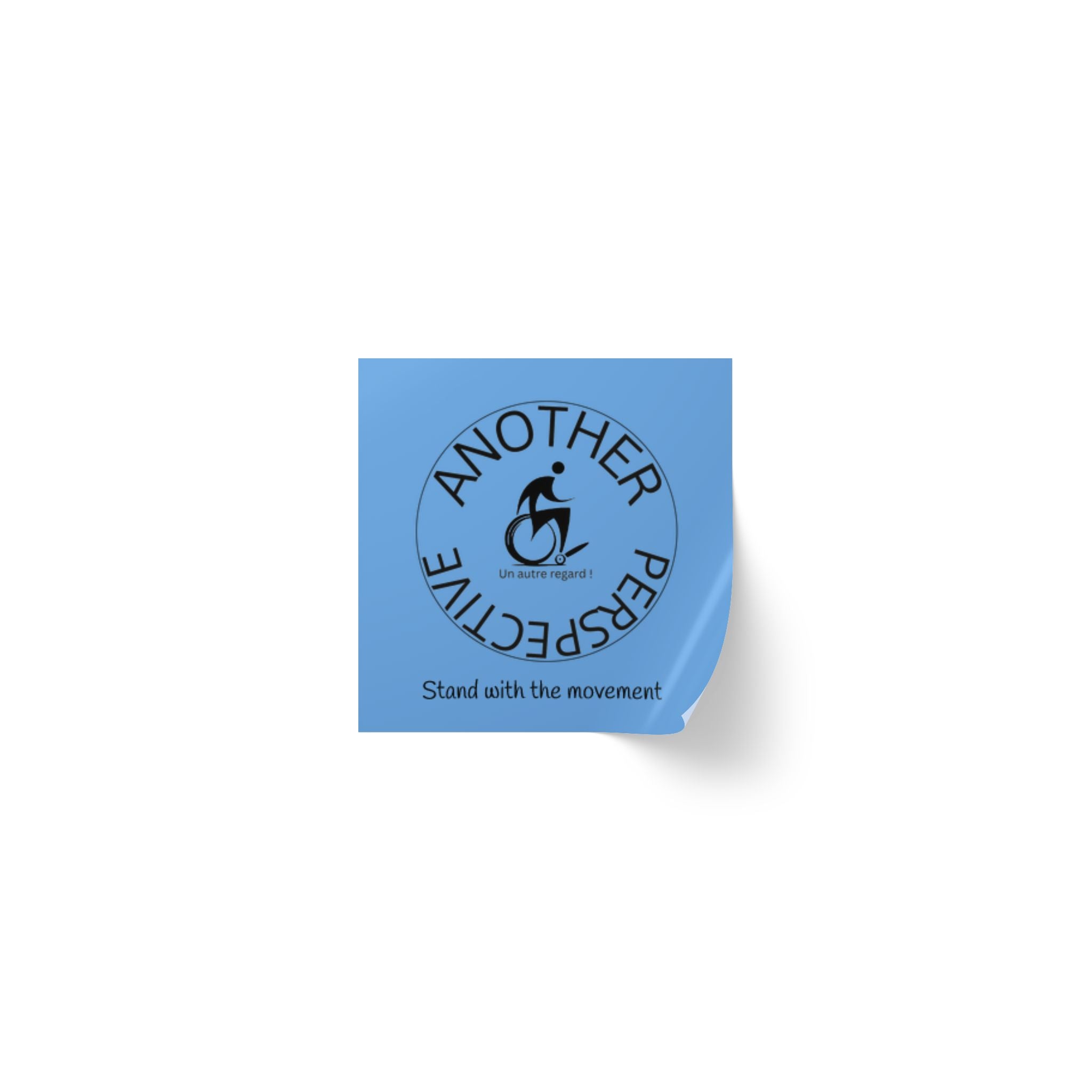 Empowerment Square Sticker Rolls - Perfect for Advocacy Campaigns, Fundraisers, Events, Awareness Initiatives, Gift Wrapping