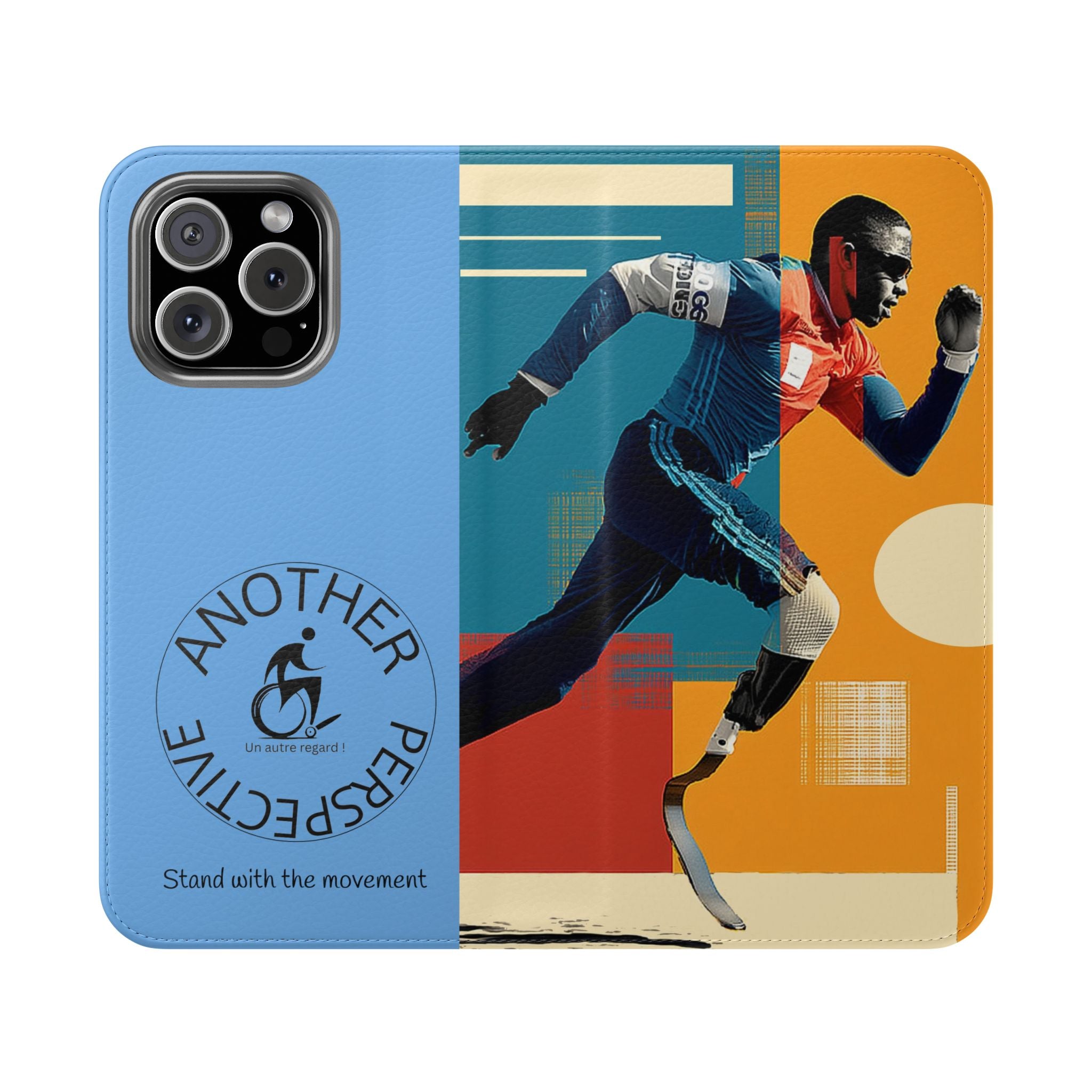 Sporty Flip Case for Athletes Course , Phone Wallet Cover, Stylish Mobile Case, Perfect Gift for Sports Fans, Functional Design