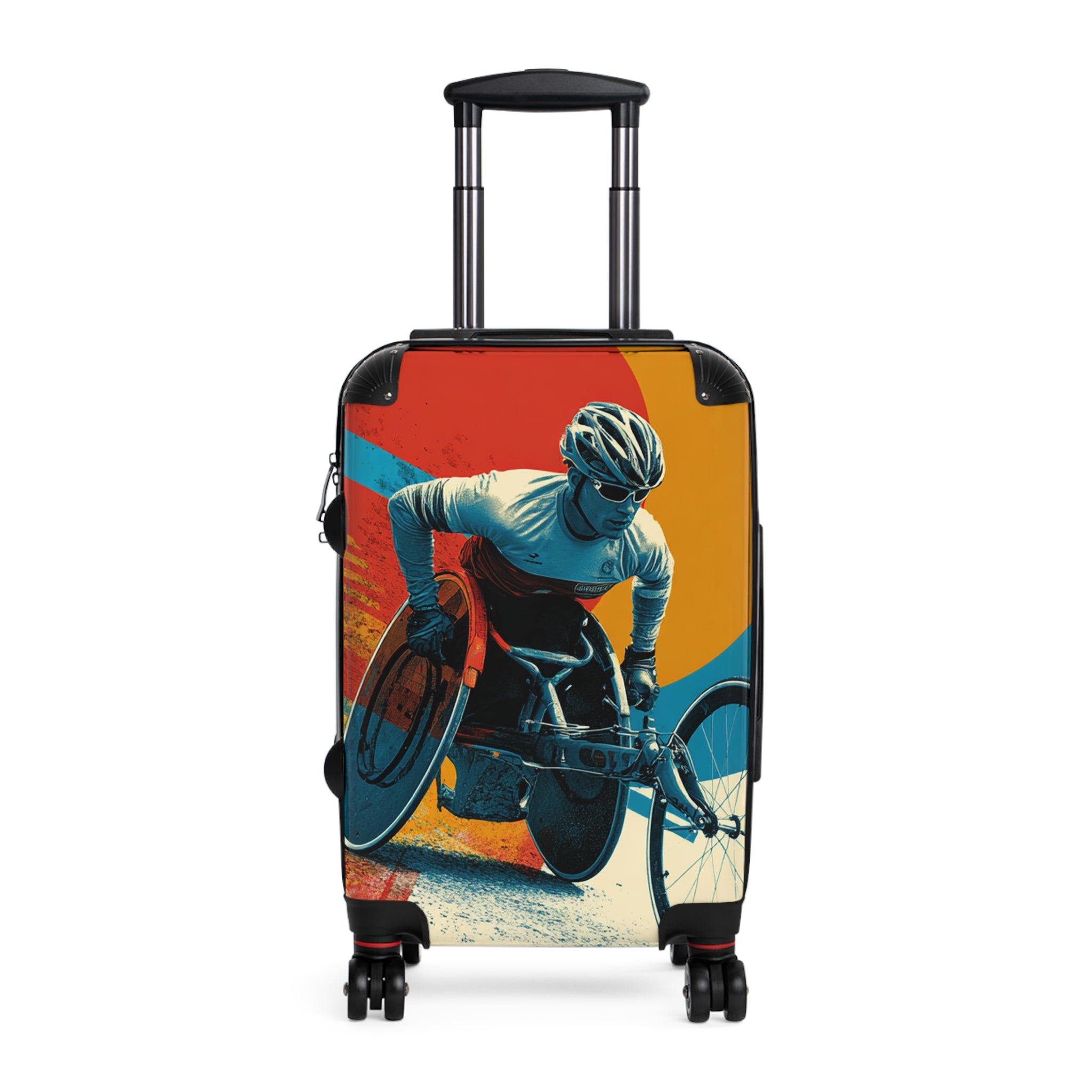 Wheelchair Athlete Suitcase - Travel Gear for Adaptive Sports, Unique Luggage, Inspirational Gift, Mobility Travel, Adventure Bag