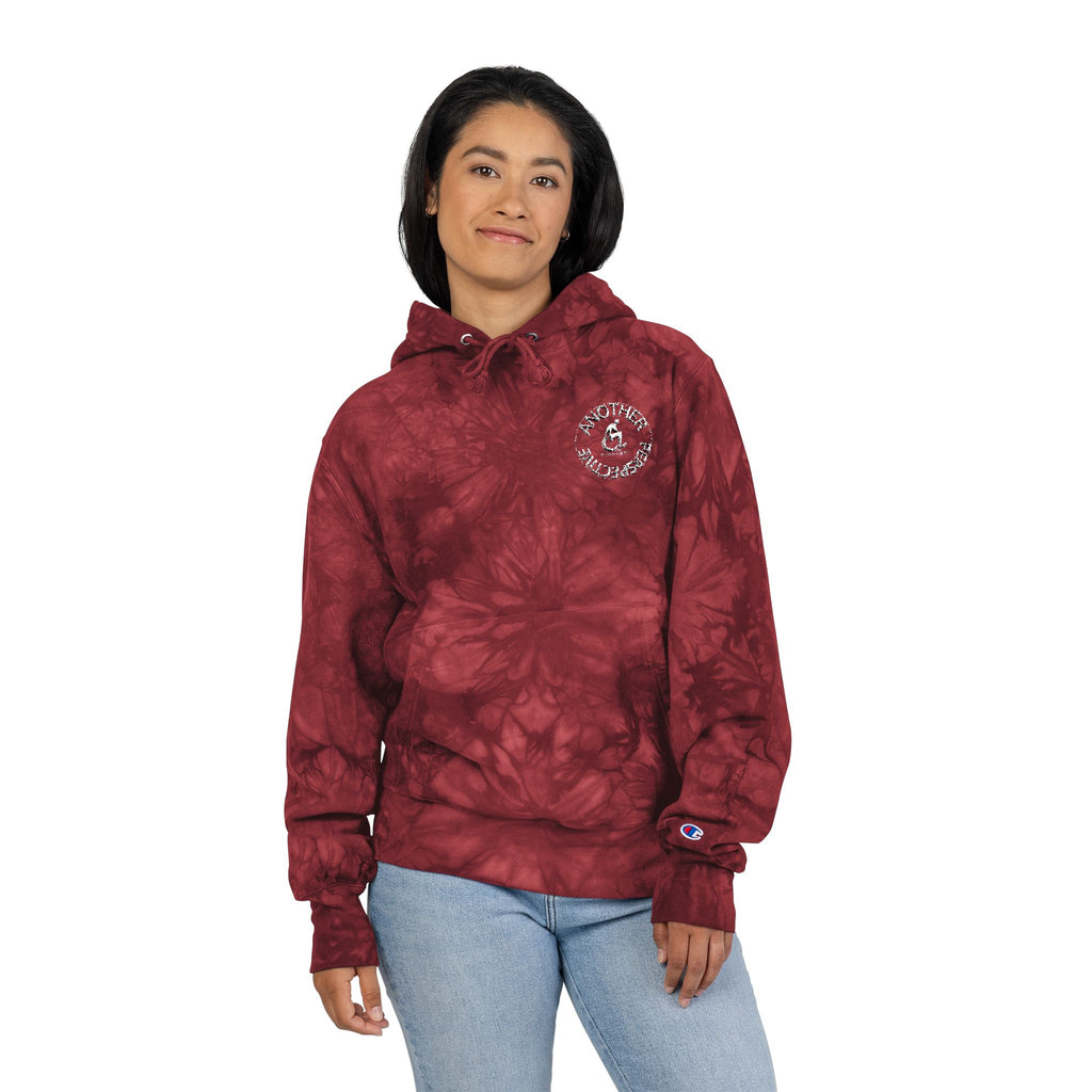 Unisex Tie-Dye Hoodie with Embroidery, Cozy Casual Wear, Perfect for Gifting, Trendy Hoodie, Everyday Style