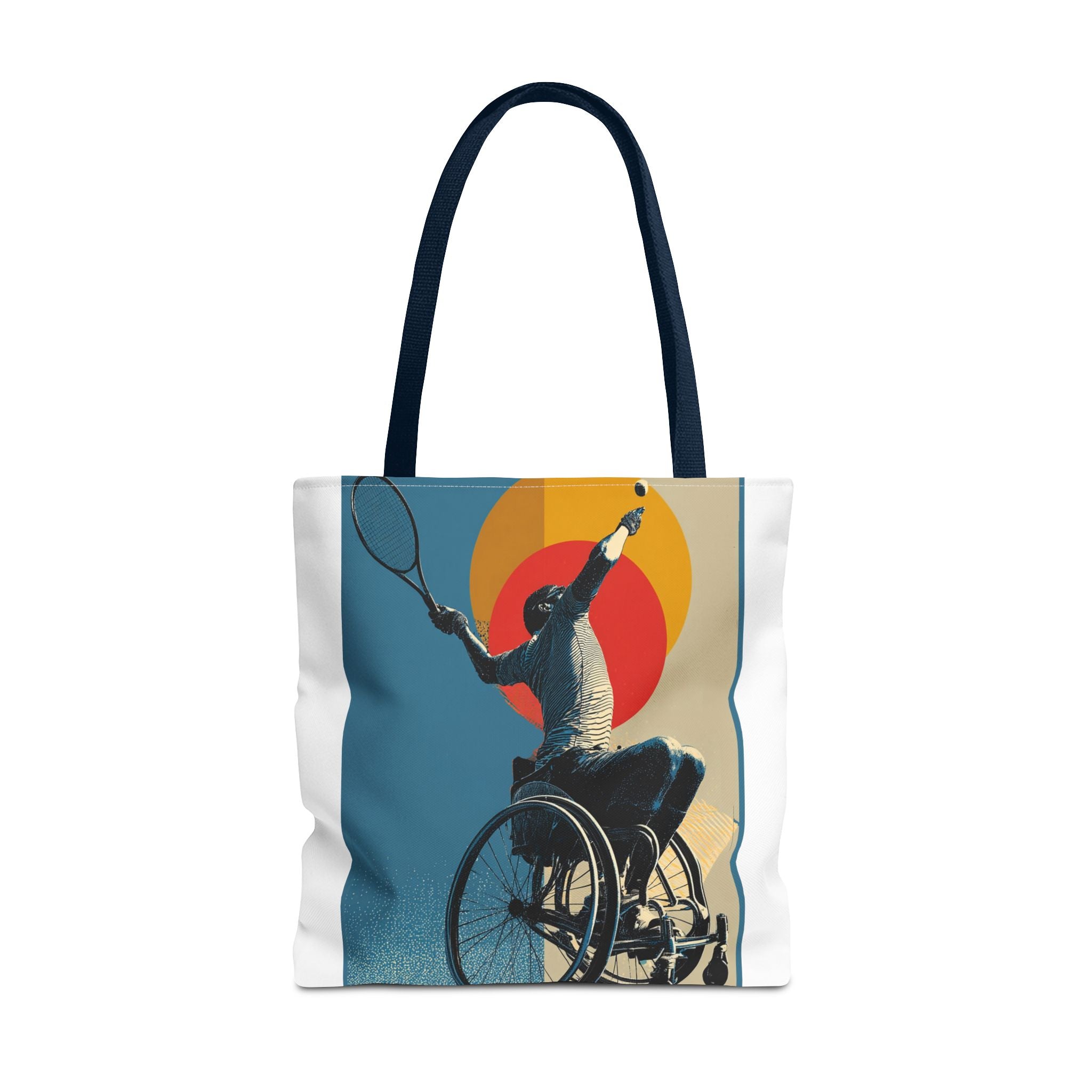 Inspirational Tennis Sports Tote Bag | Motivational Gym Bag, Everyday Use, Eco-Friendly Gift, Unique Sporty Design