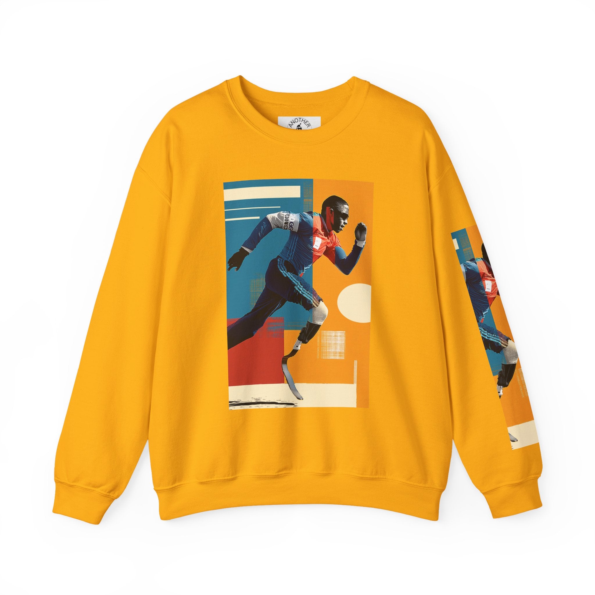 Inclusive Course Sports Themed Sweatshirt for Empowerment, Unisex Heavy Blend Crewneck, Inspirational Gift for Activists