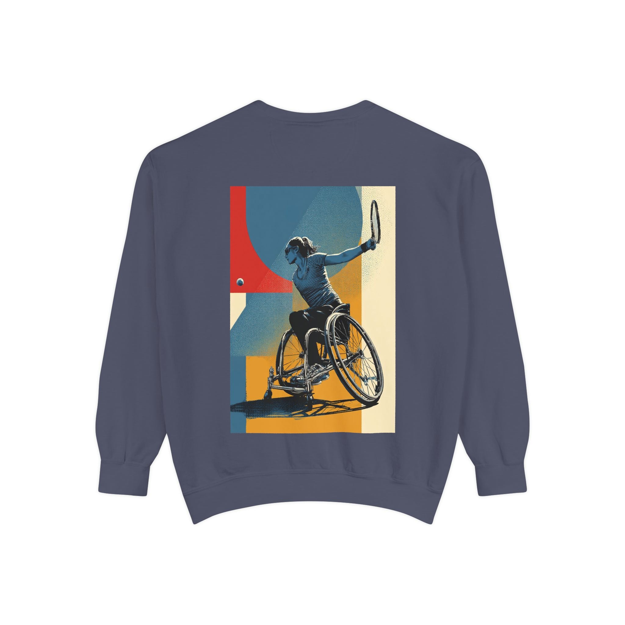 Inspirational Unisex Sweatshirt - Motivational Sports Tennis Design | Perfect for Coaches, Athletes, Gifts, Casual Wear, and Events