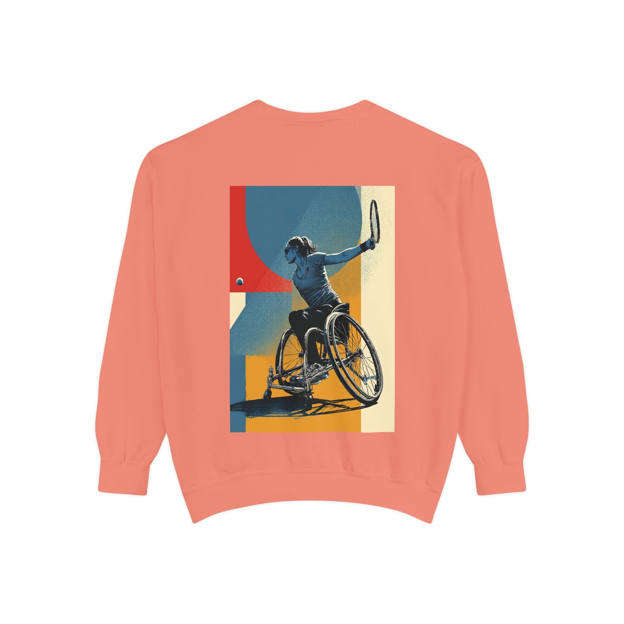 Inspirational Unisex Sweatshirt - Motivational Sports Tennis Design | Perfect for Coaches, Athletes, Gifts, Casual Wear, and Events