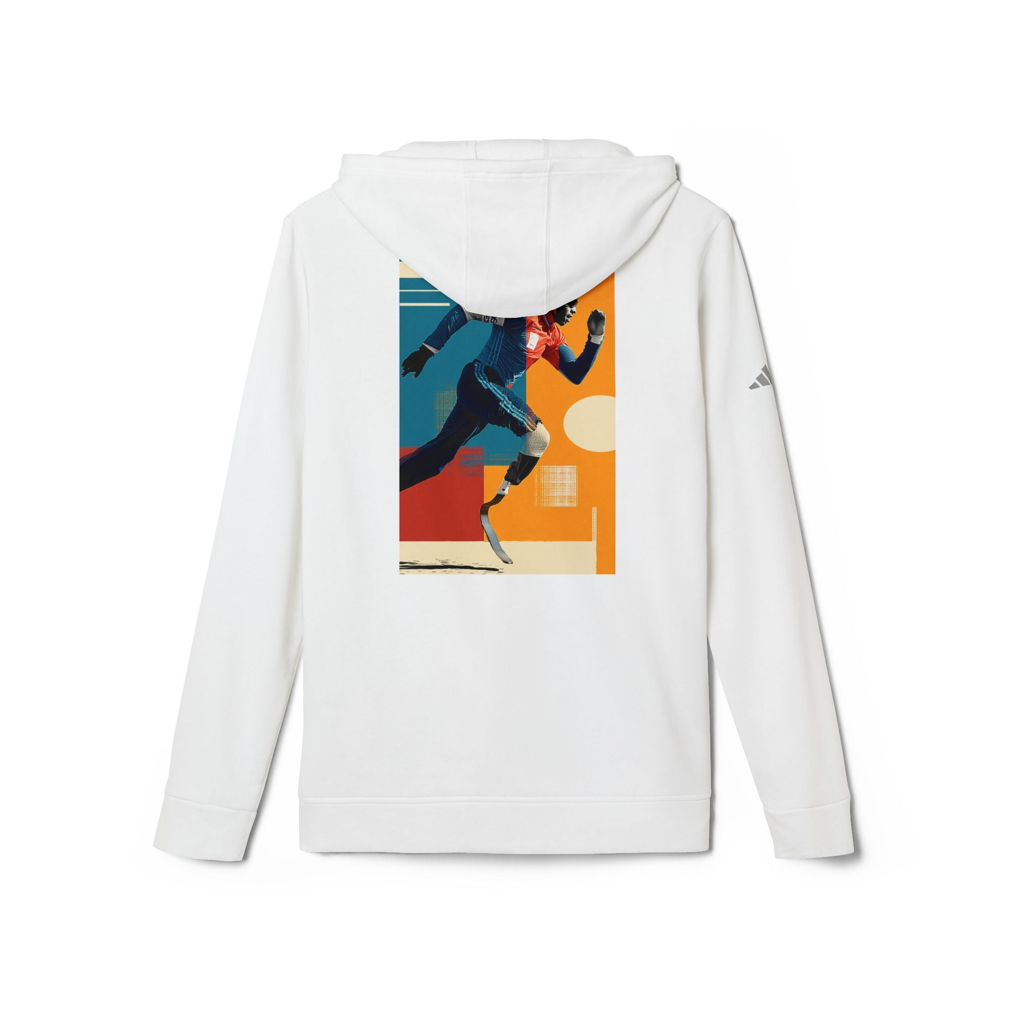 Adaptive Course Sports Hoodie - Unisex Fleece with Vibrant Design, Ideal for Athletes, Casual Wear, Gifts, Active Lifestyle