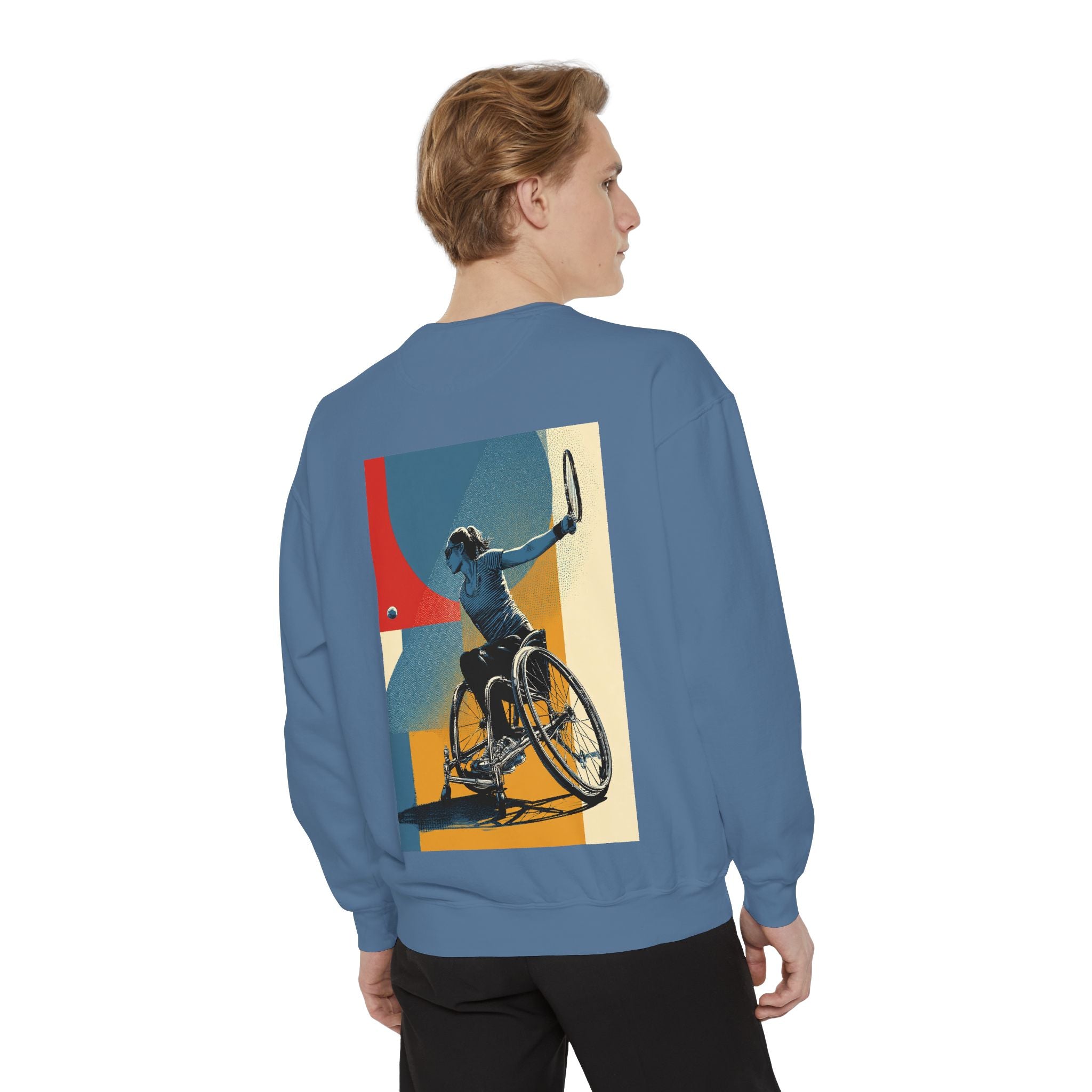 Inspirational Unisex Sweatshirt - Motivational Sports Tennis Design | Perfect for Coaches, Athletes, Gifts, Casual Wear, and Events