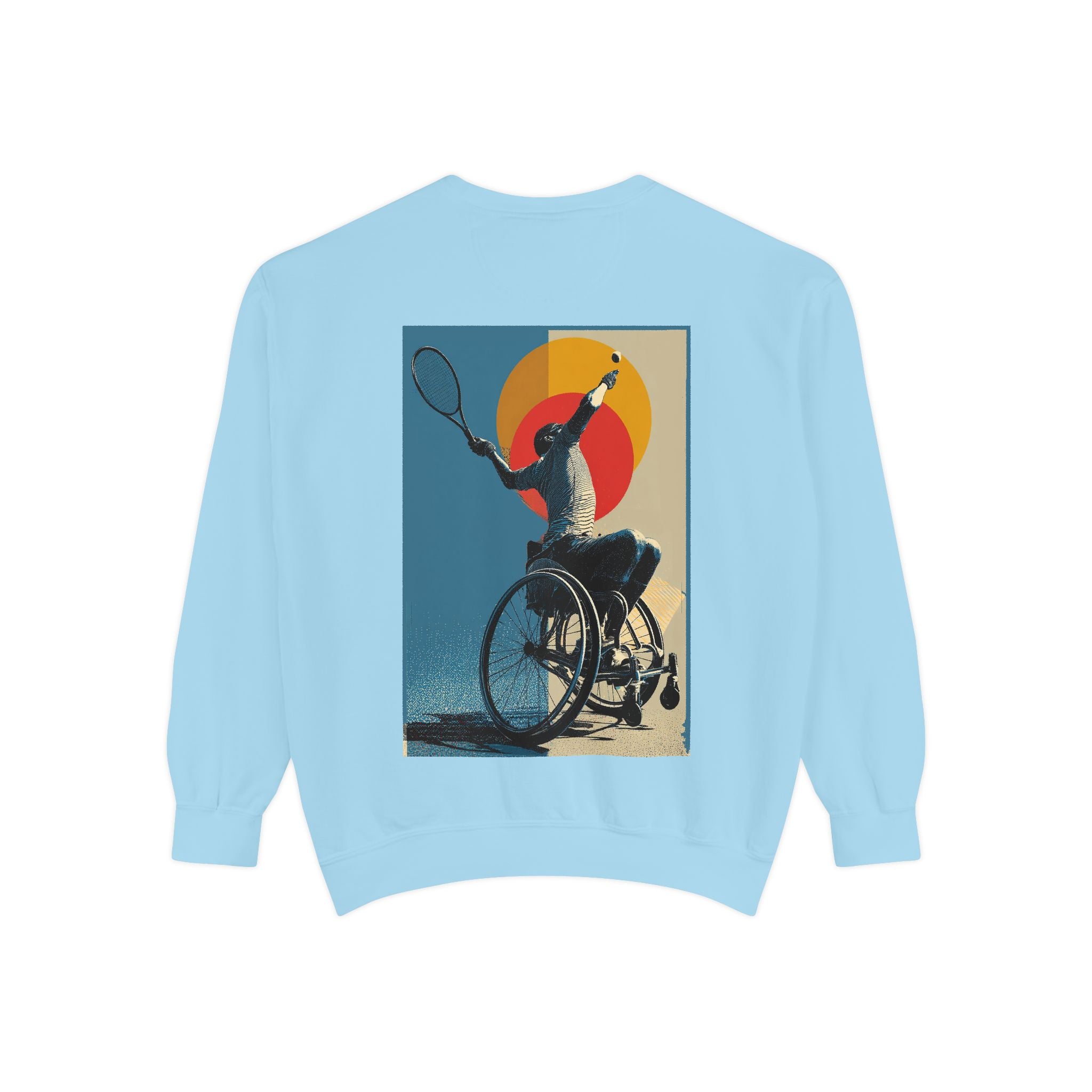 Inspirational Unisex Sweatshirt - Motivational Sports Tennis Design | Perfect for Coaches, Athletes, Gifts, Casual Wear, and Events