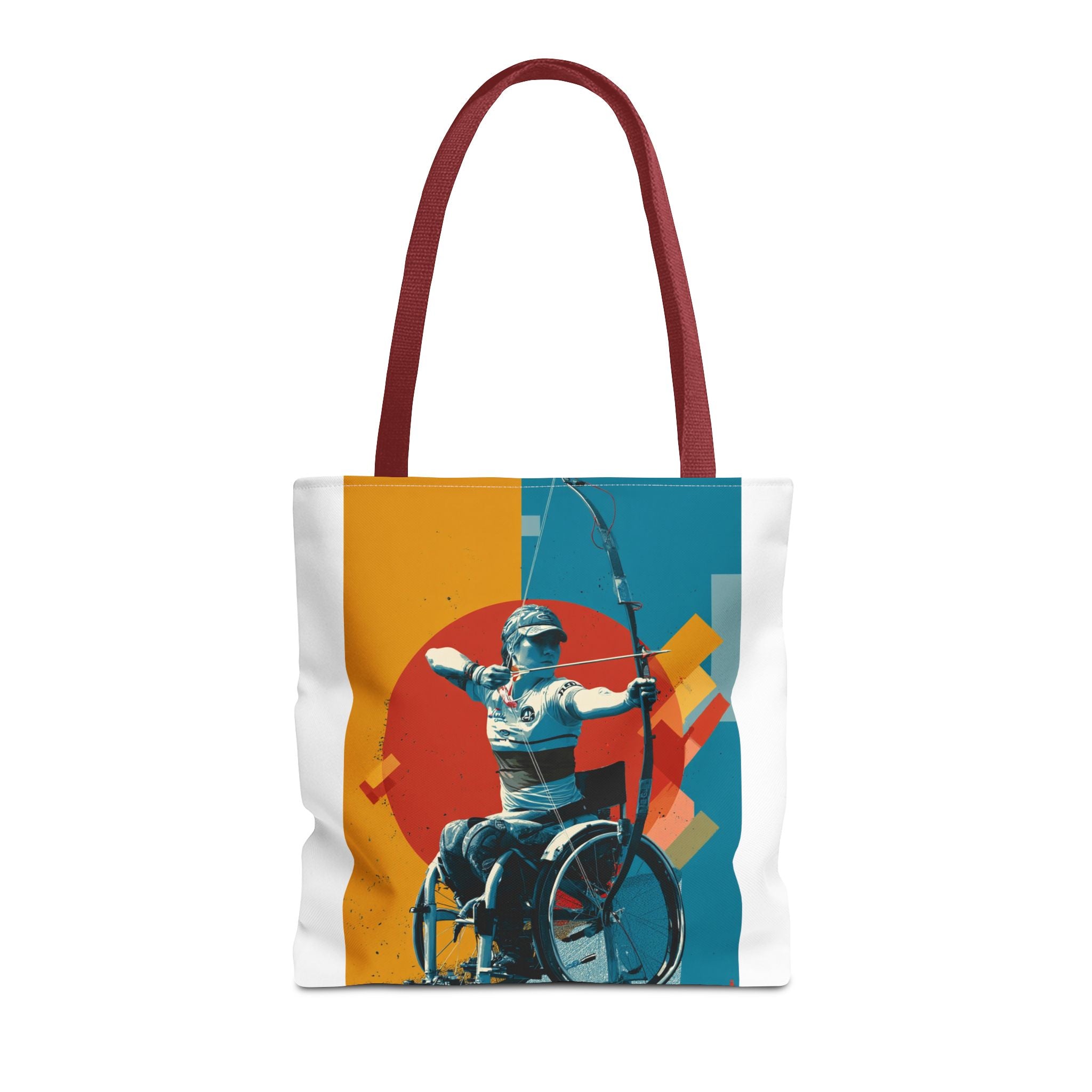 Inspirational Archery Sports Tote Bag | Motivational Gym Bag, Everyday Use, Eco-Friendly Gift, Unique Sporty Design