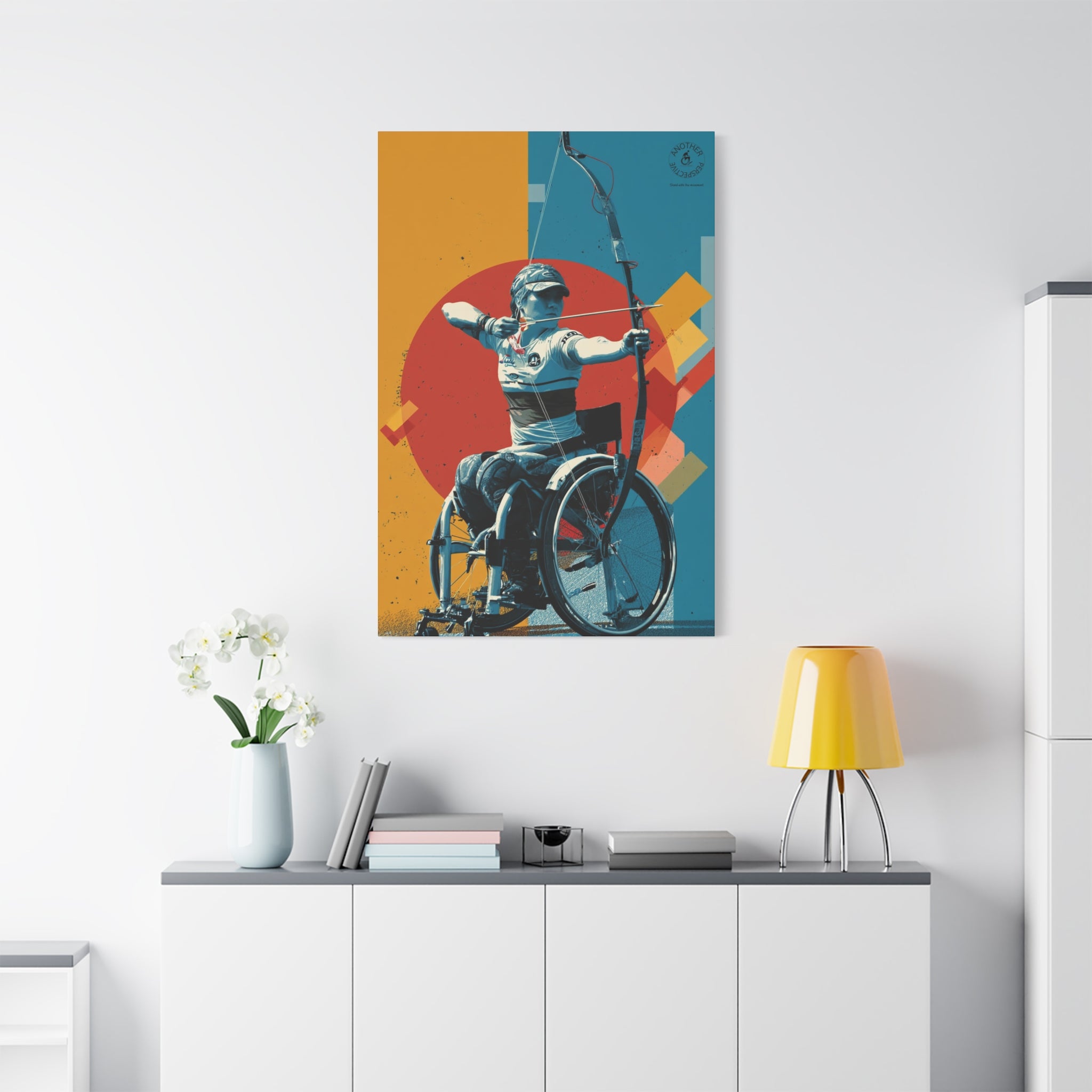 Empowering Wheelchair Archery Canvas Art, Inspirational Wall Decor, Motivational Home Decor, Unique Gift for Sports Enthusiasts, [...]