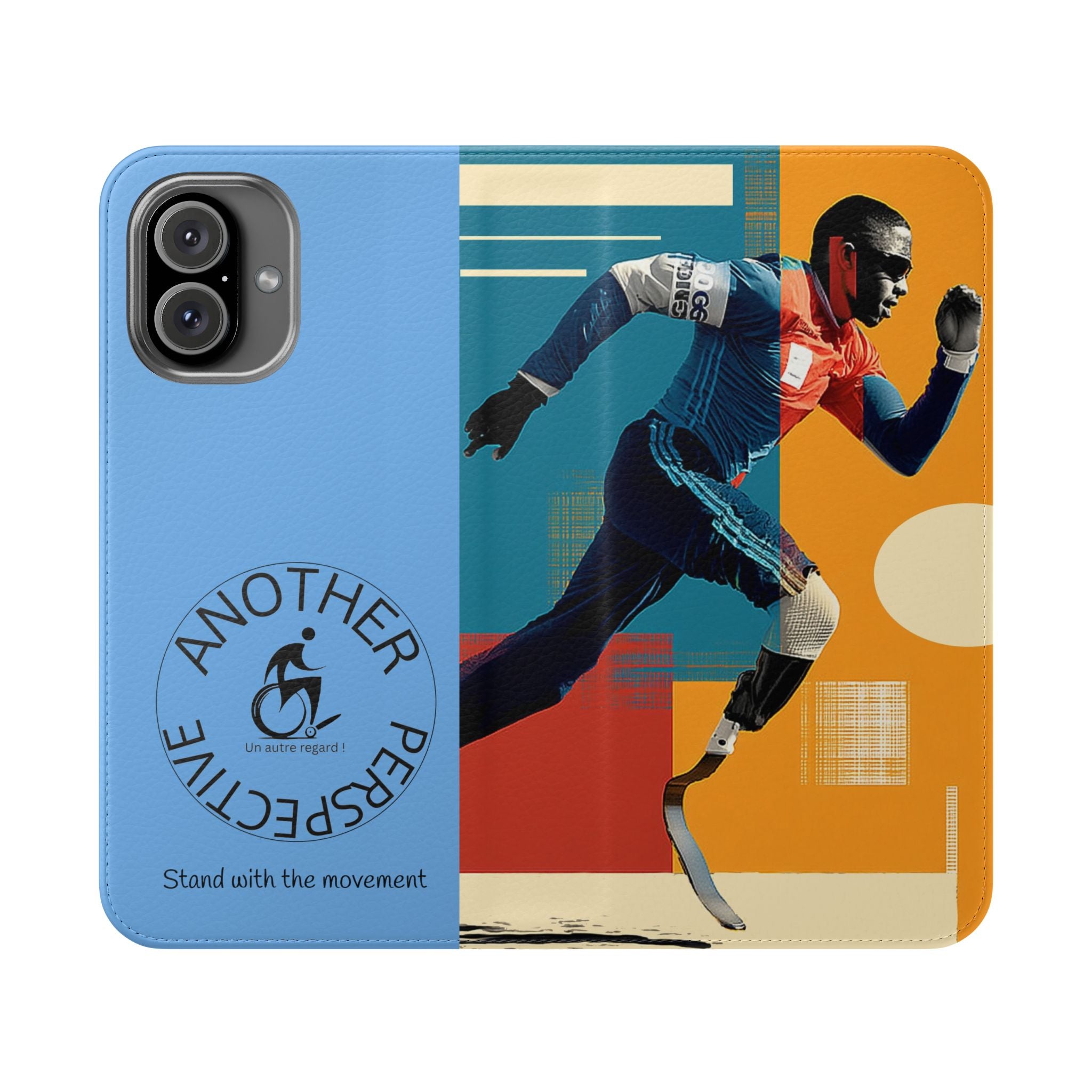 Sporty Flip Case for Athletes Course , Phone Wallet Cover, Stylish Mobile Case, Perfect Gift for Sports Fans, Functional Design