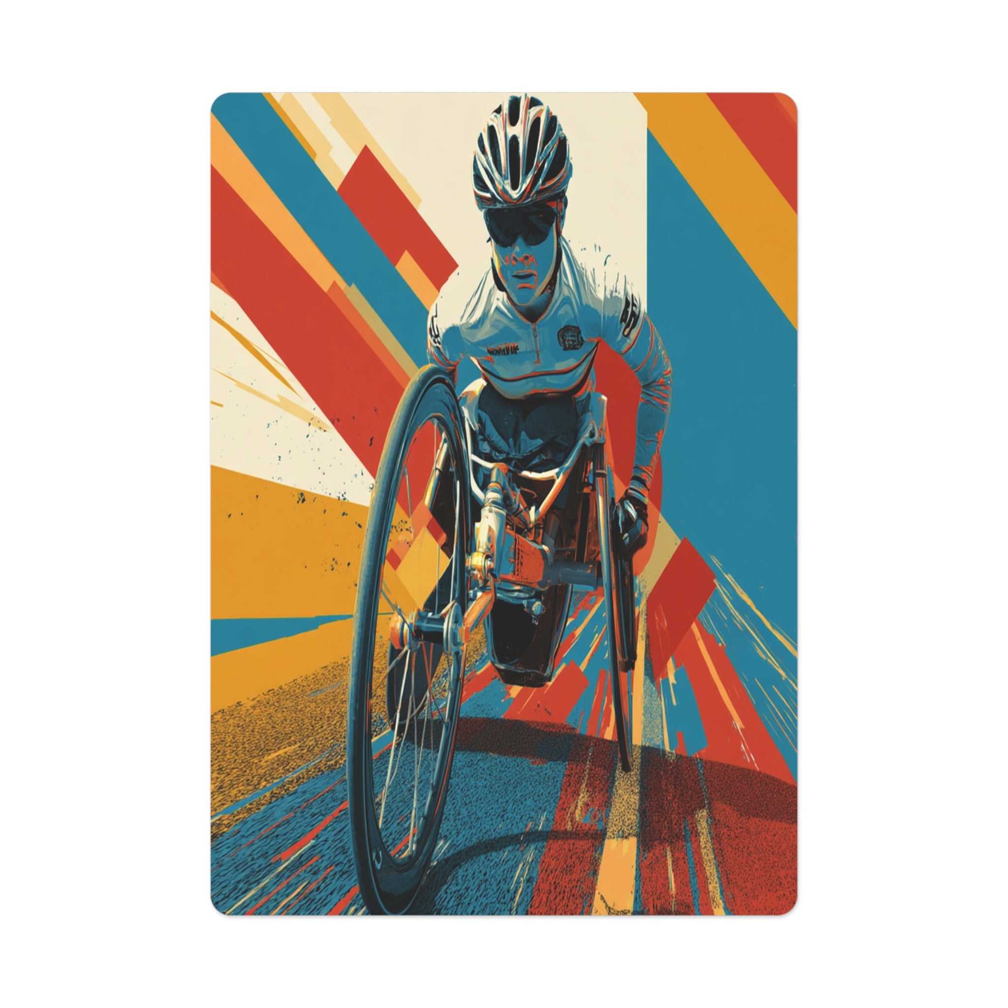 Poker Card Set Wheelchair, Playing Cards for Game Night, Unique Gift for Poker Lovers, Fun Family Activity, Card Game Accessories, Casino Theme Decor