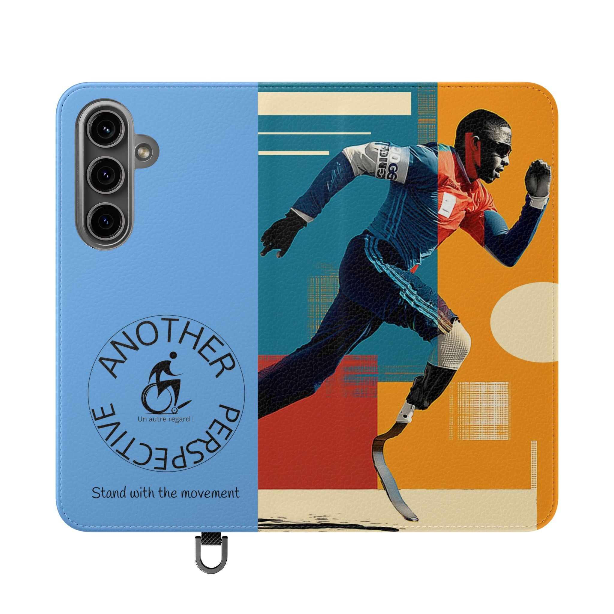Sporty Flip Case for Athletes Course , Phone Wallet Cover, Stylish Mobile Case, Perfect Gift for Sports Fans, Functional Design