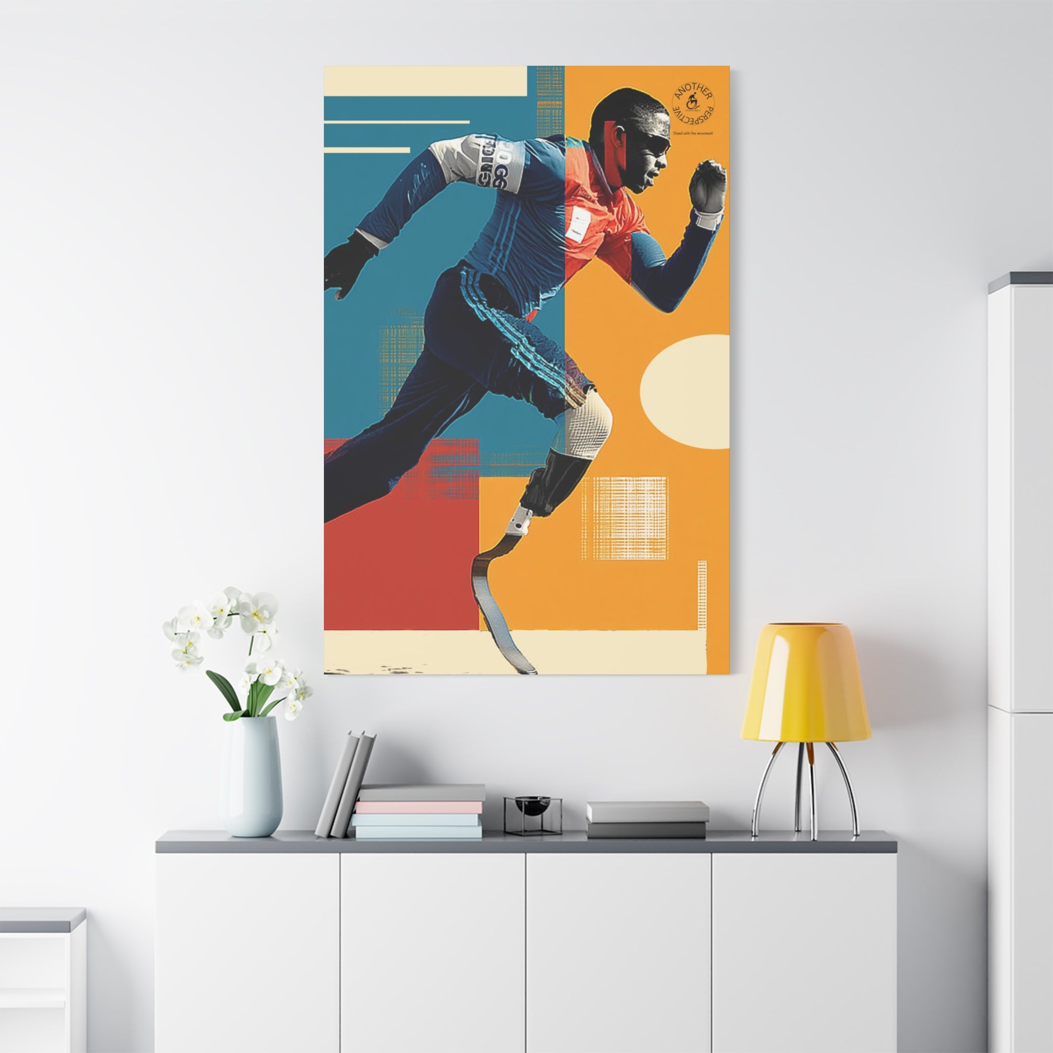 Empowering Athlete Course Canvas Art, Inspirational Wall Decor, Motivational Home Decor, Unique Gift for Sports Enthusiasts, [...]