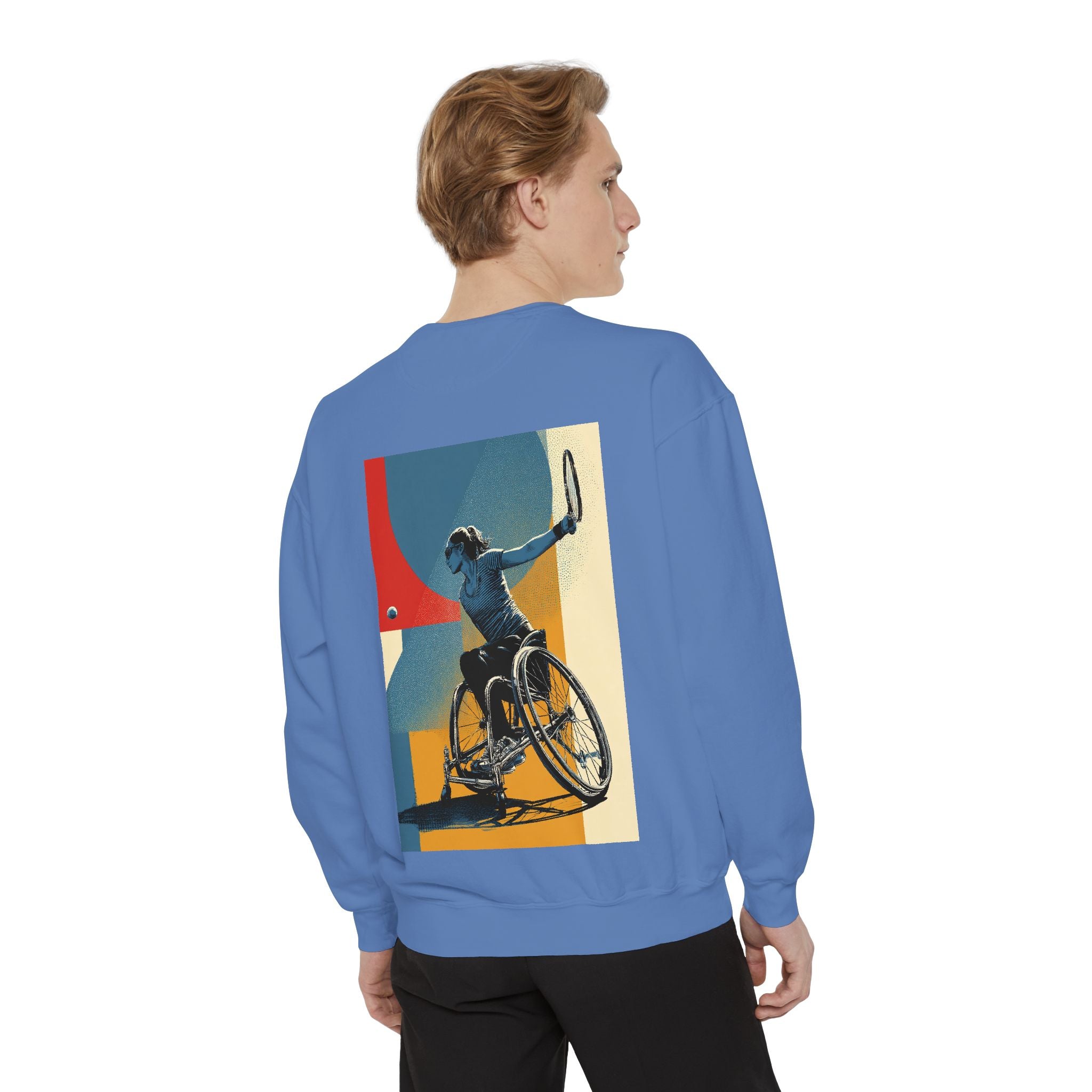 Inspirational Unisex Sweatshirt - Motivational Sports Tennis Design | Perfect for Coaches, Athletes, Gifts, Casual Wear, and Events