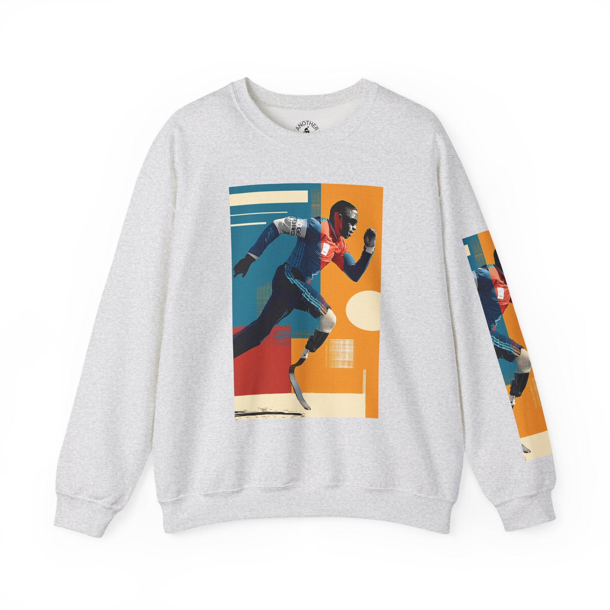 Inclusive Course Sports Themed Sweatshirt for Empowerment, Unisex Heavy Blend Crewneck, Inspirational Gift for Activists